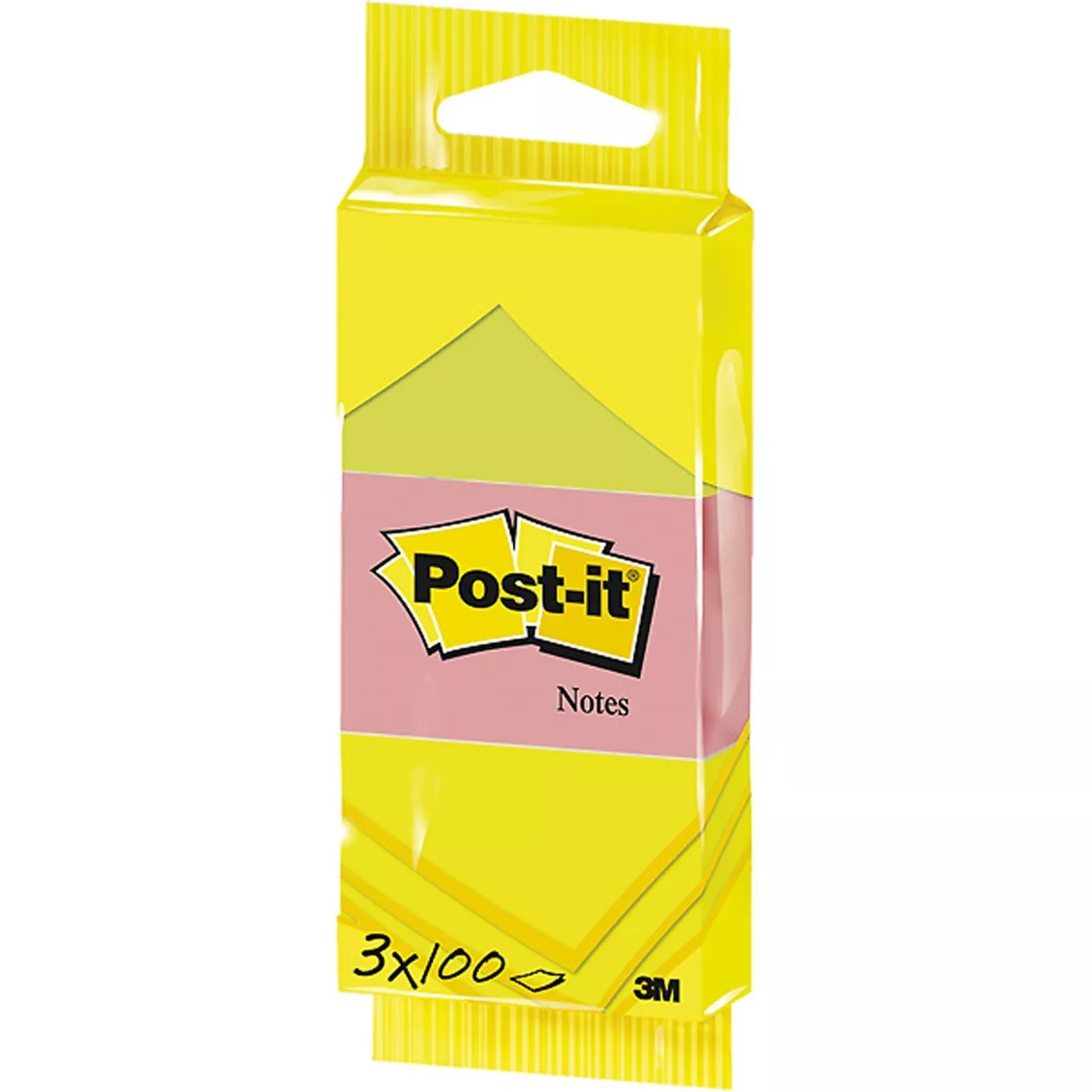 3M - Mininotas 3 X 100 Hojas Pos-it Amarillo barato