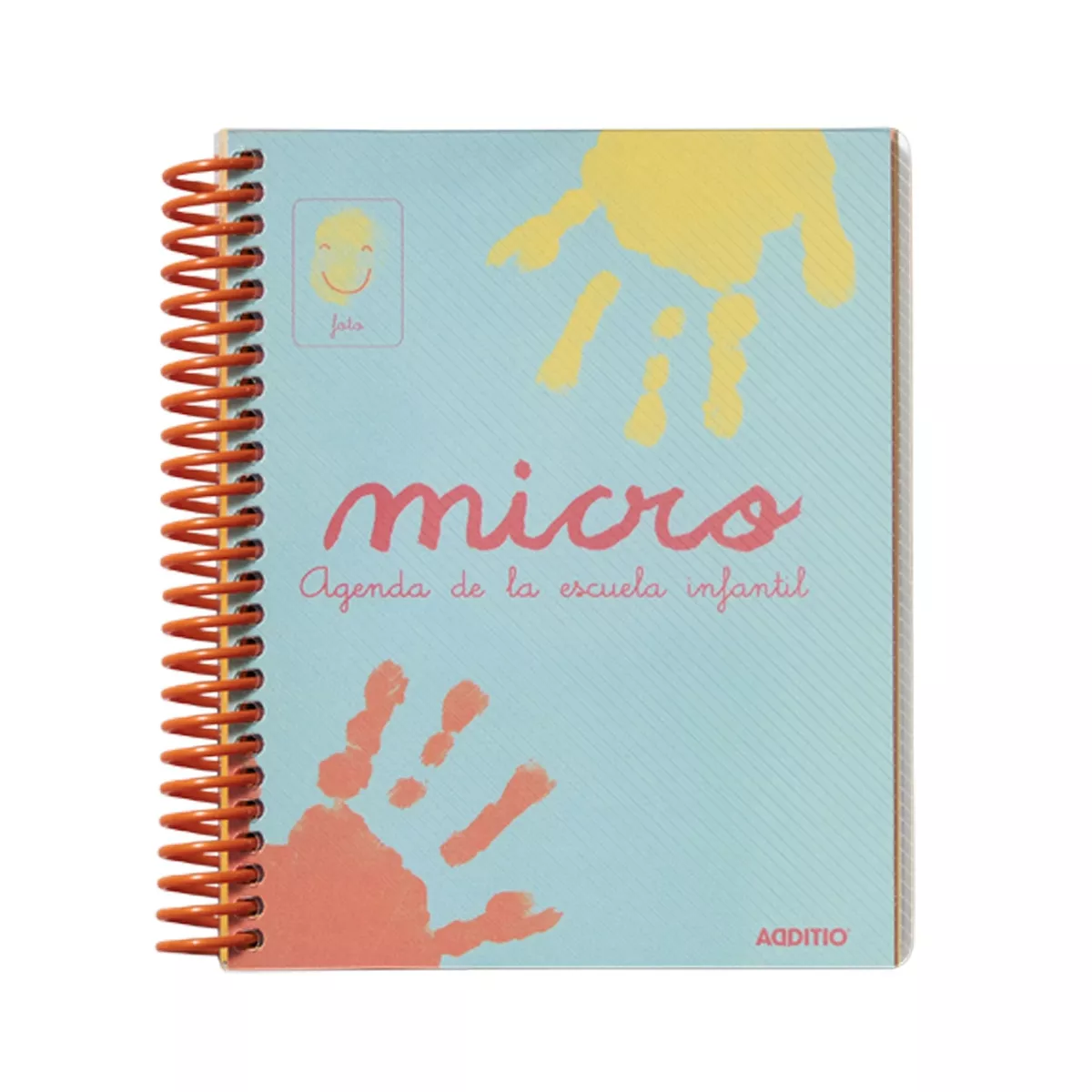 Additio - Agenda Micro, Año Escolar, Día Página, Formato 13.5 X 16.5, Azul En Oferta Additio - Agenda Micro