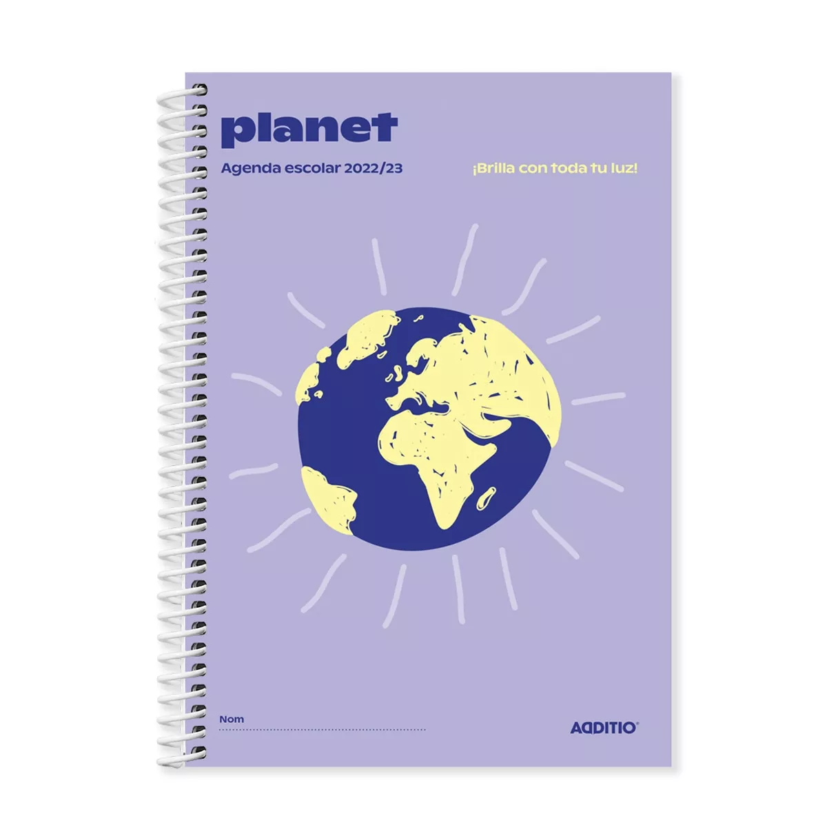 Additio - Agenda Planet Curso 2022-2023 Semana Vista Formato Din A5 Lila Castellano En Oferta Additio - Agenda Planet Curso 2022-2023 Semana Vista Formato Din A5 Lila Castellano Barato
