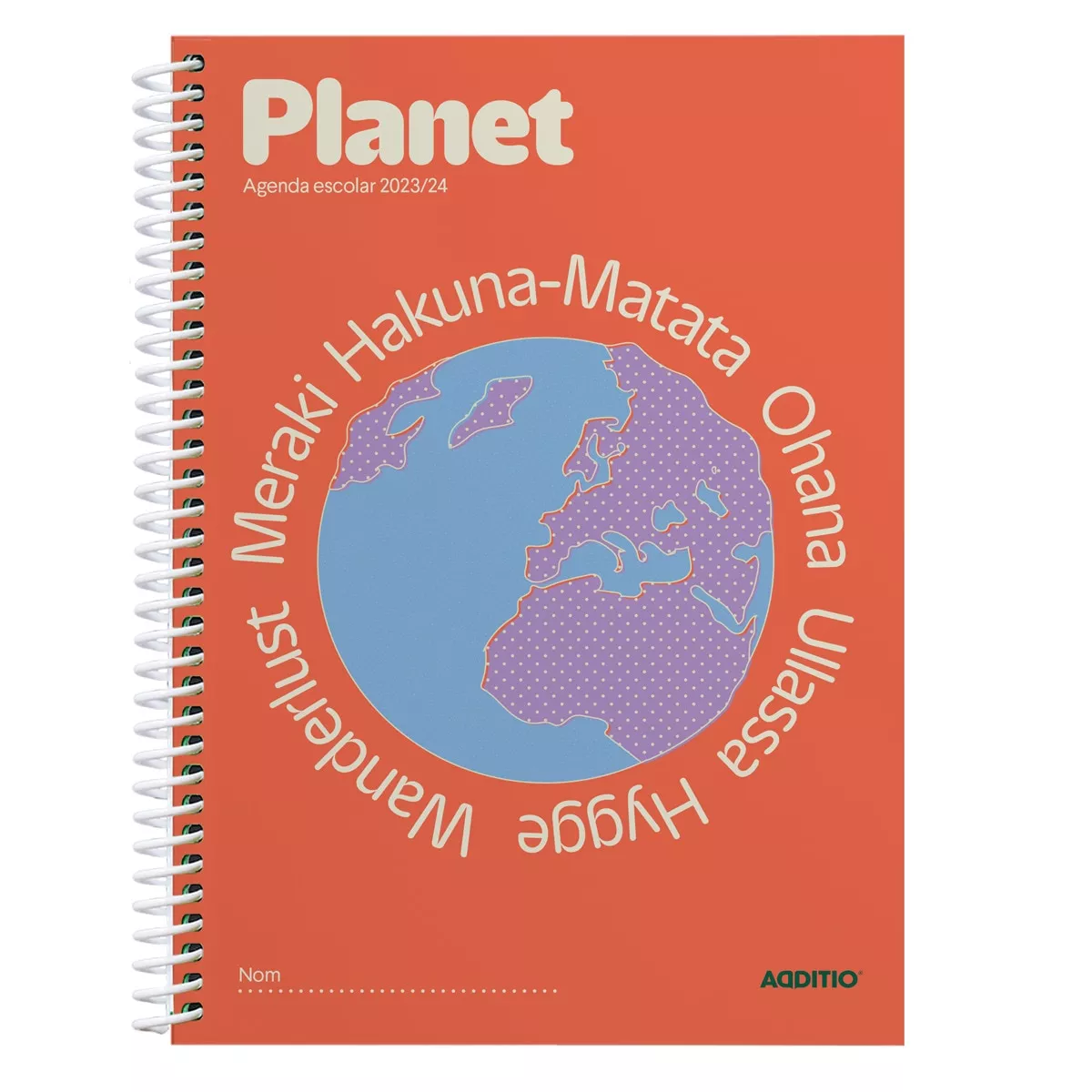 Additio - Agenda Planet Curso 2023-2024 Semana Vista Formato Din A5 Naranja Catalán En Oferta Additio - Agenda Planet Curso 2023-2024 Semana Vista Formato Din A5 Naranja Catalán Barato
