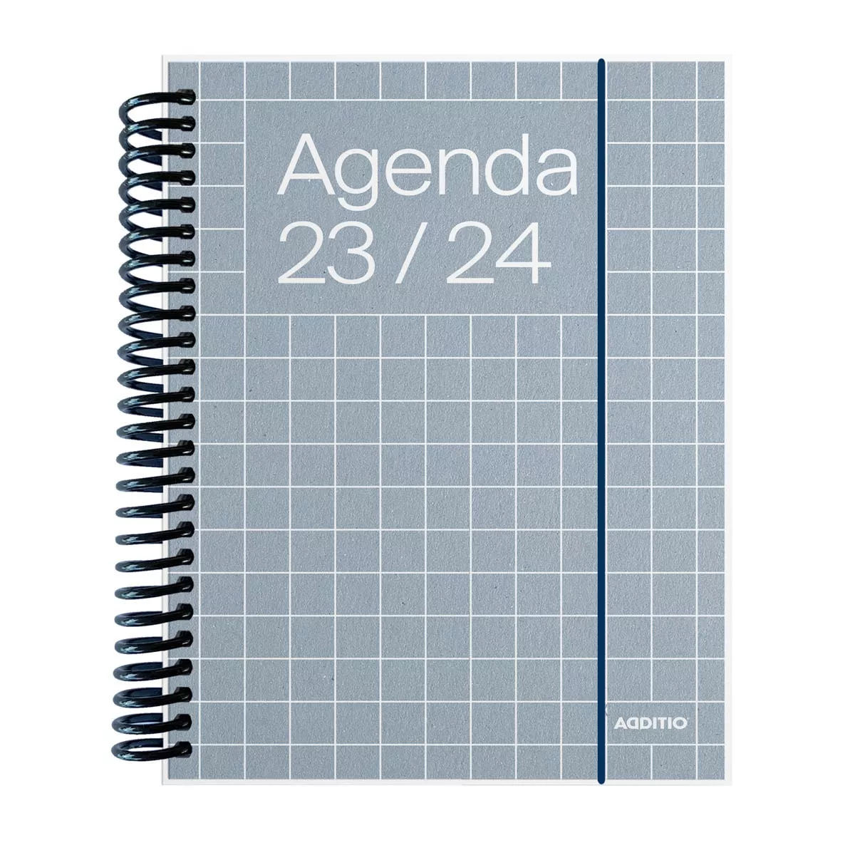 Additio - Agenda Universal, Curso 2023-2024, Día Página , Tamaño 12.5 X 17, , Azul, Castellano En Oferta Additio - Agenda Universal