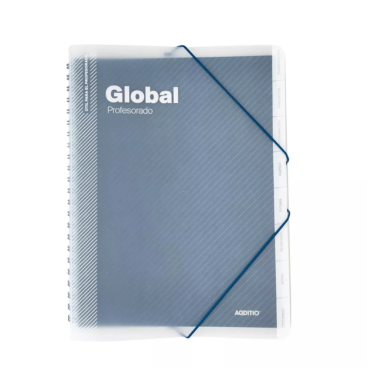 Additio - Carpeta Global 24 X 32 Cm Azul Castellano barato