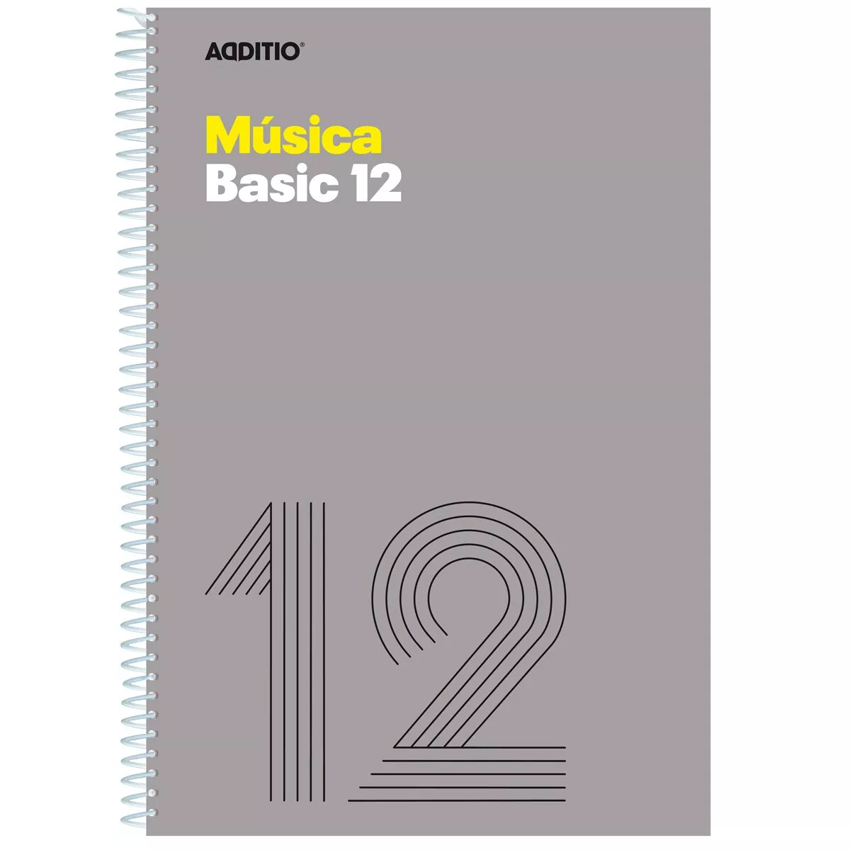 Additio - Cuaderno De Música Basic 12 22 X 317 Cm Gris En Oferta Additio - Cuaderno De Música Basic 12 22 X 317 Cm Gris Barato