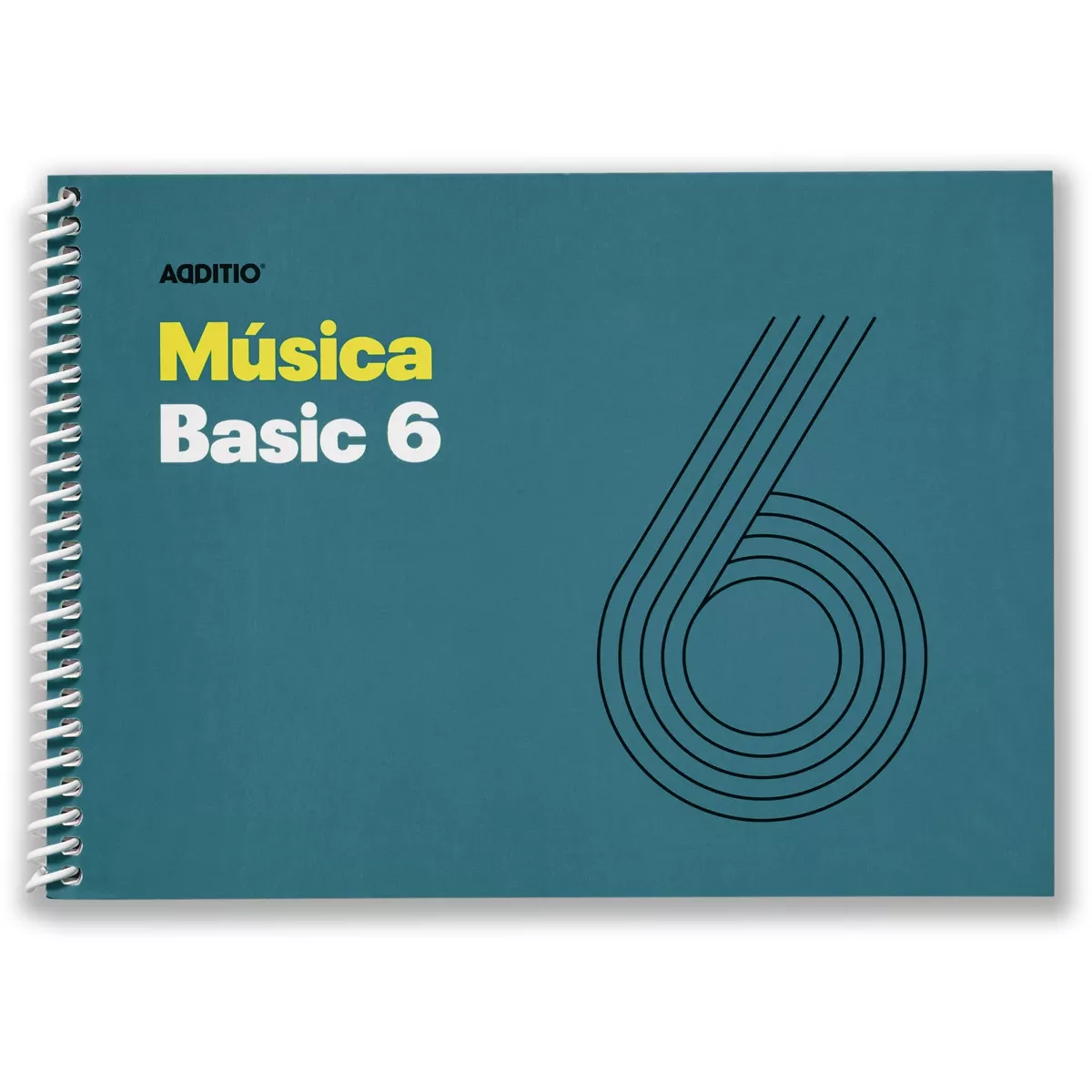 Additio - Cuaderno De Música Basic 6 24 X 168 Cm Azul En Oferta Additio - Cuaderno De Música Basic 6 24 X 168 Cm Azul Barato