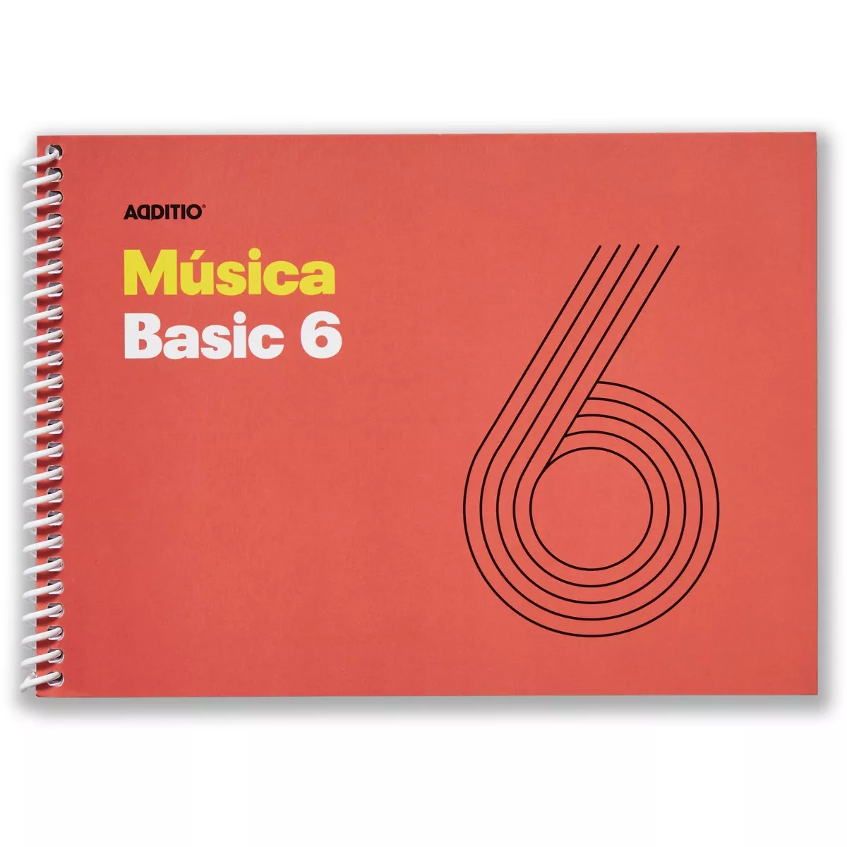 Additio - Cuaderno De Música Basic 6 24 X 168 Cm Rojo En Oferta Additio - Cuaderno De Música Basic 6 24 X 168 Cm Rojo Barato