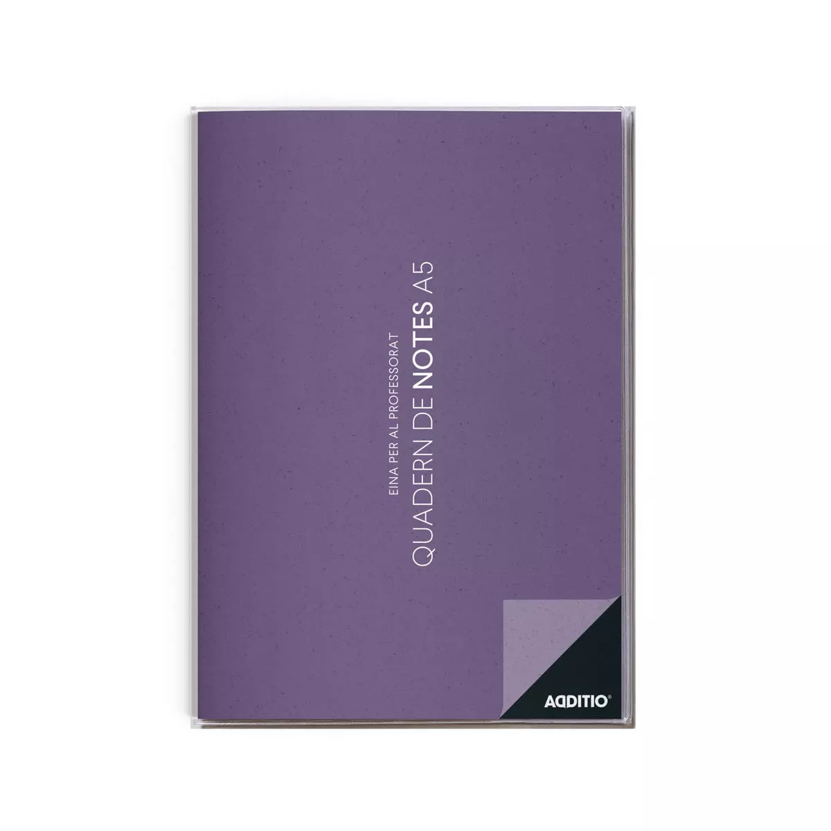 Additio - Cuaderno De Notas A5, Tamaño 15 X 21,2 Cm, , Lila, Catalán En Oferta Additio - Cuaderno De Notas A5