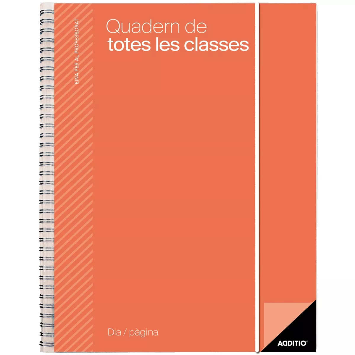 Additio - Cuaderno De Todas Las Clases Día Página 17 X 24 Cm Naranja Catalán En Oferta Additio - Cuaderno De Todas Las Clases Día Página 17 X 24 Cm Naranja Catalán Barato