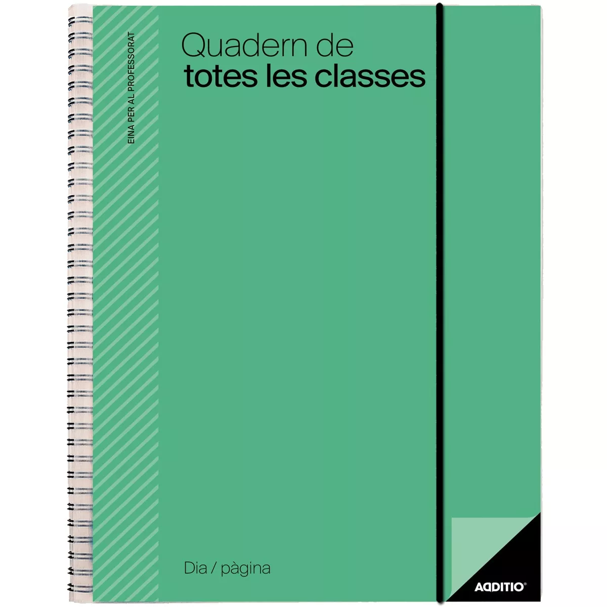 Additio - Cuaderno De Todas Las Clases Día Página 17 X 24 Cm Verde Catalán En Oferta Additio - Cuaderno De Todas Las Clases Día Página 17 X 24 Cm Verde Catalán Barato