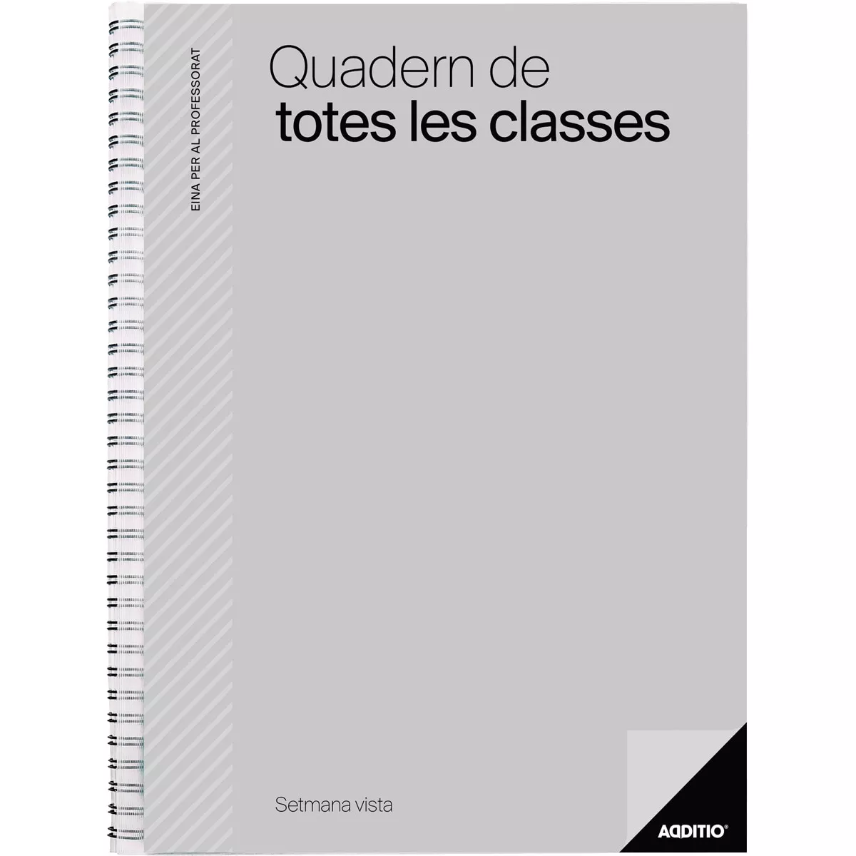 Additio - Cuaderno De Todas Las Clases Semana Vista 24 X 31 Cm Gris Catalán En Oferta Additio - Cuaderno De Todas Las Clases Semana Vista 24 X 31 Cm Gris Catalán Barato