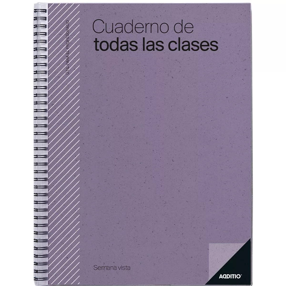 Additio - Cuaderno De Todas Las Clases Semana Vista 24 X 31 Cm Lila Castellano En Oferta Additio - Cuaderno De Todas Las Clases Semana Vista 24 X 31 Cm Lila Castellano Barato