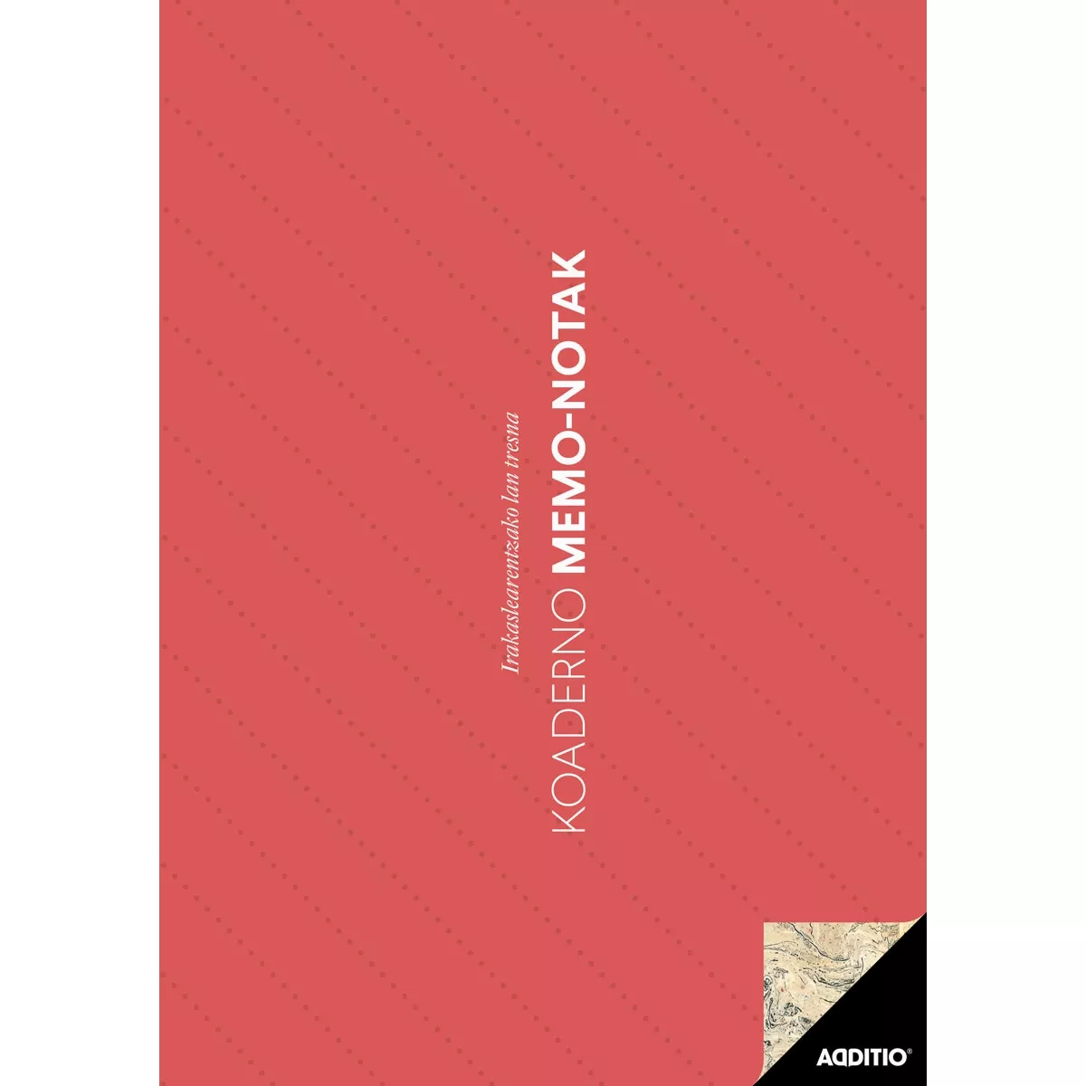 Additio - Cuaderno Memo-Notas Rojo Euskera En Oferta Additio - Cuaderno Memo-Notas Rojo Euskera Barato