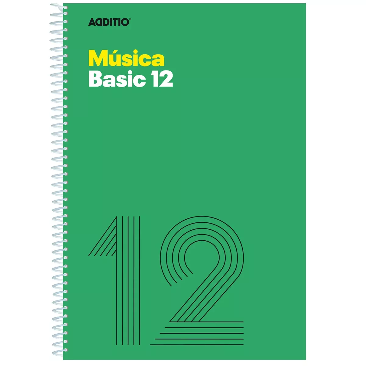 Additio - Cuaderno Música 12 Pentagramas En Oferta Additio - Cuaderno Música 12 Pentagramas Barato