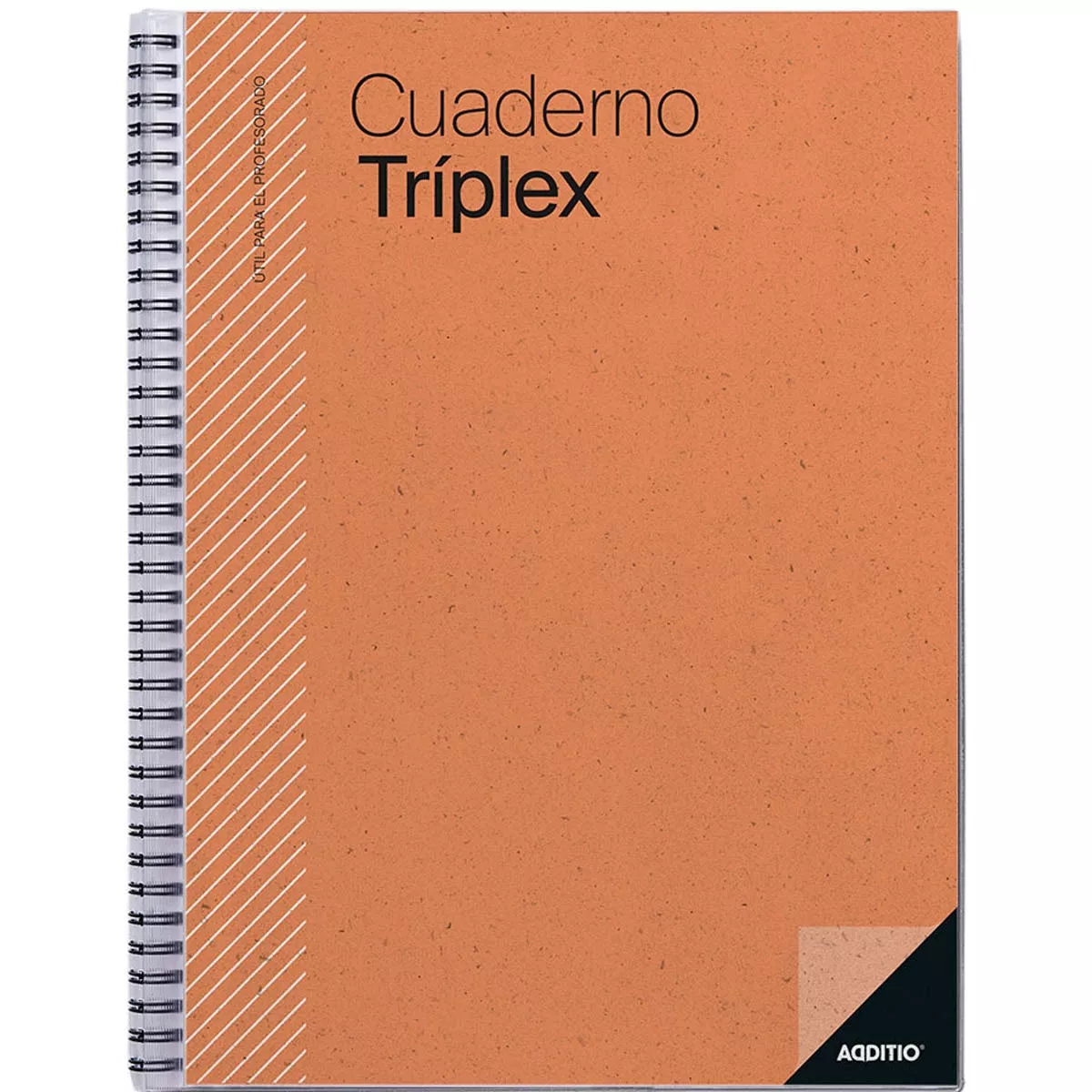 Additio - Cuaderno Tríplex 24 X 31 Cm Naranja Castellano En Oferta Additio - Cuaderno Tríplex 24 X 31 Cm Naranja Castellano Barato