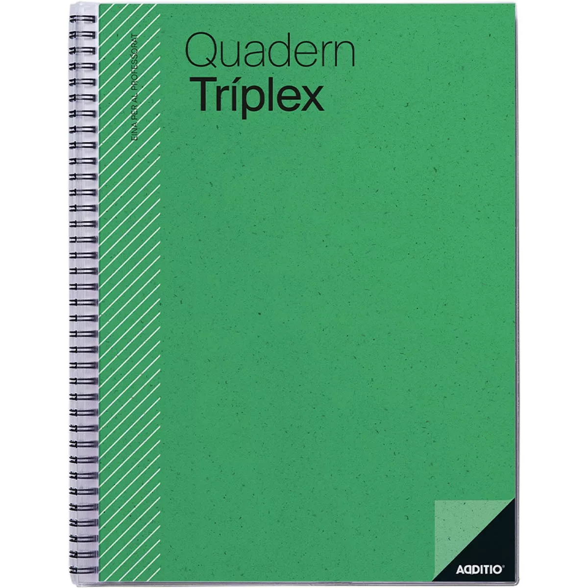 Additio - Cuaderno Tríplex 24 X 31 Cm Verde Catalán En Oferta Additio - Cuaderno Tríplex 24 X 31 Cm Verde Catalán Barato