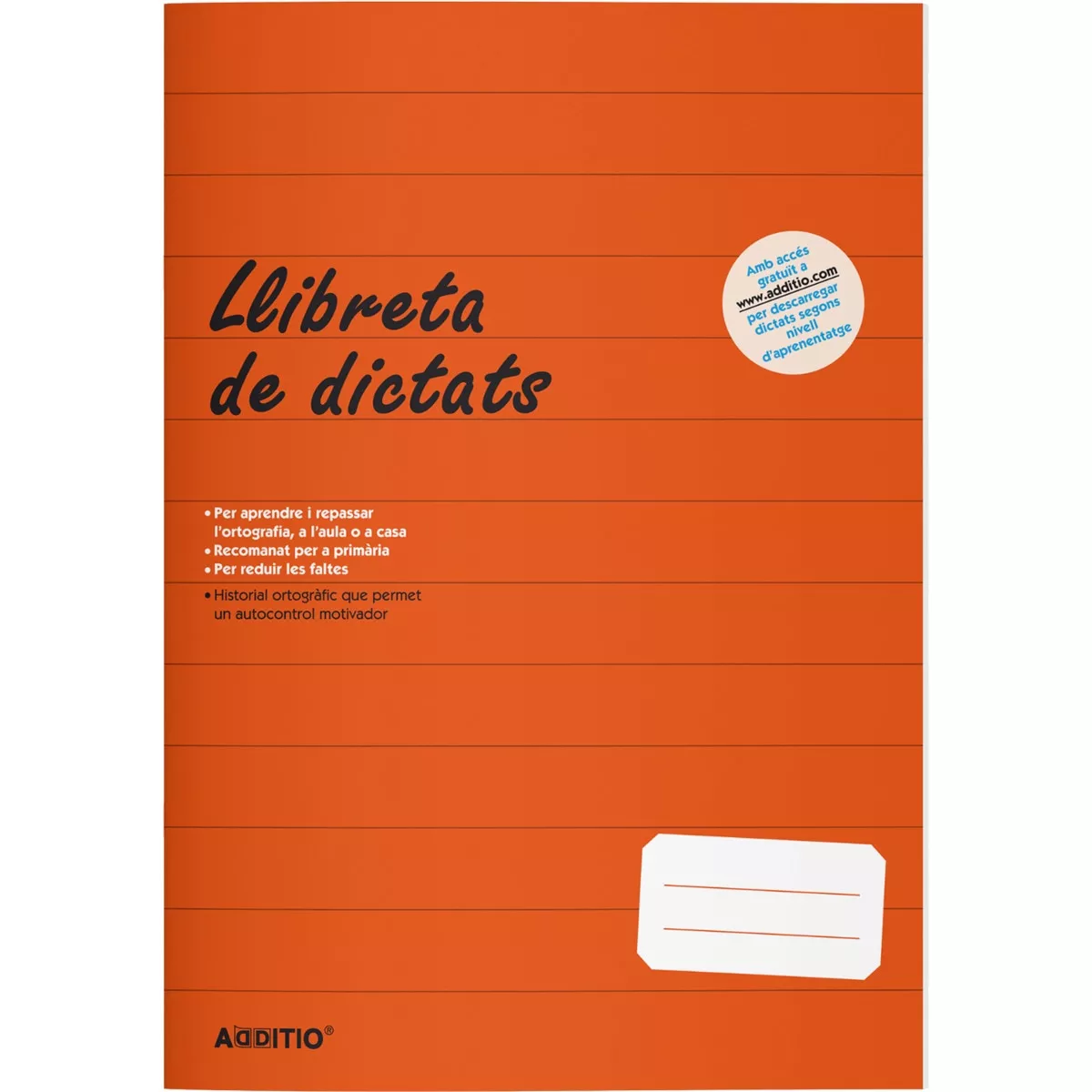 Additio - Libreta Dictados Primaria Catalán En Oferta Additio - Libreta Dictados Primaria Catalán Barato