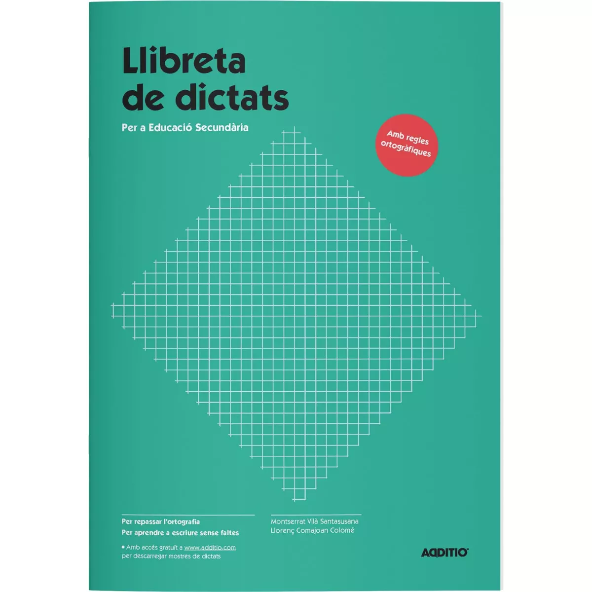 Additio - Libreta Dictados Secundaria Catalán En Oferta Additio - Libreta Dictados Secundaria Catalán Barato