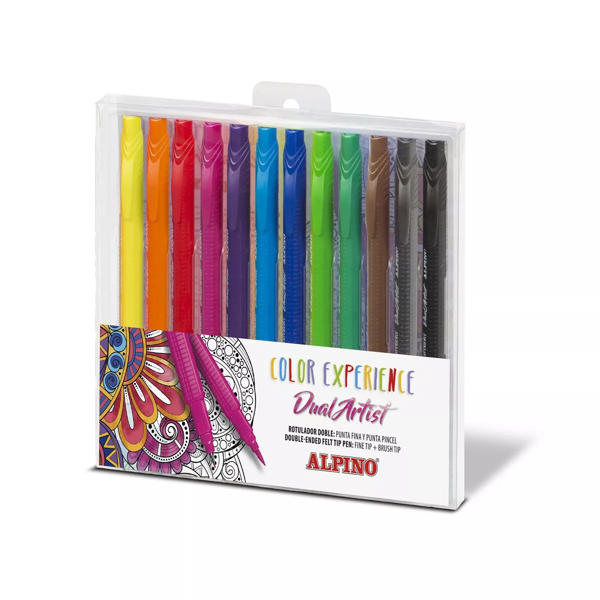 Alpino - 12 Rotuladores Dual Artist Color Experience barato
