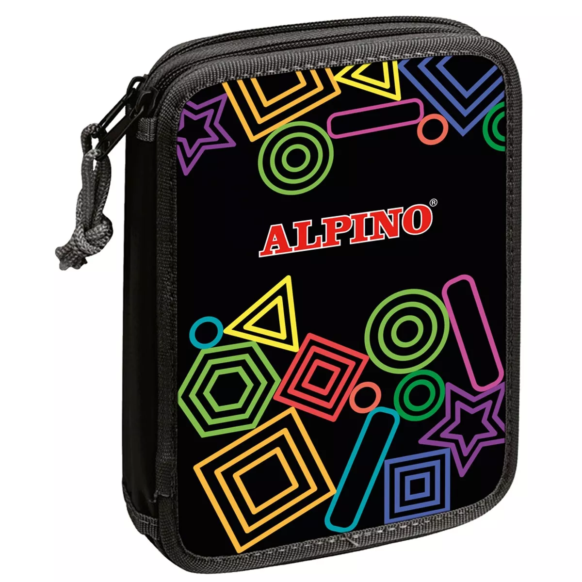 Alpino - Blister Plumier Escolar Doble Black barato