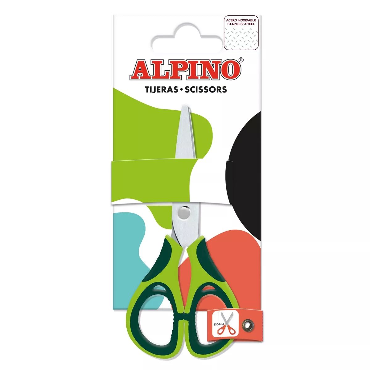 Alpino - Blister Tijeras Colores Colorful barato