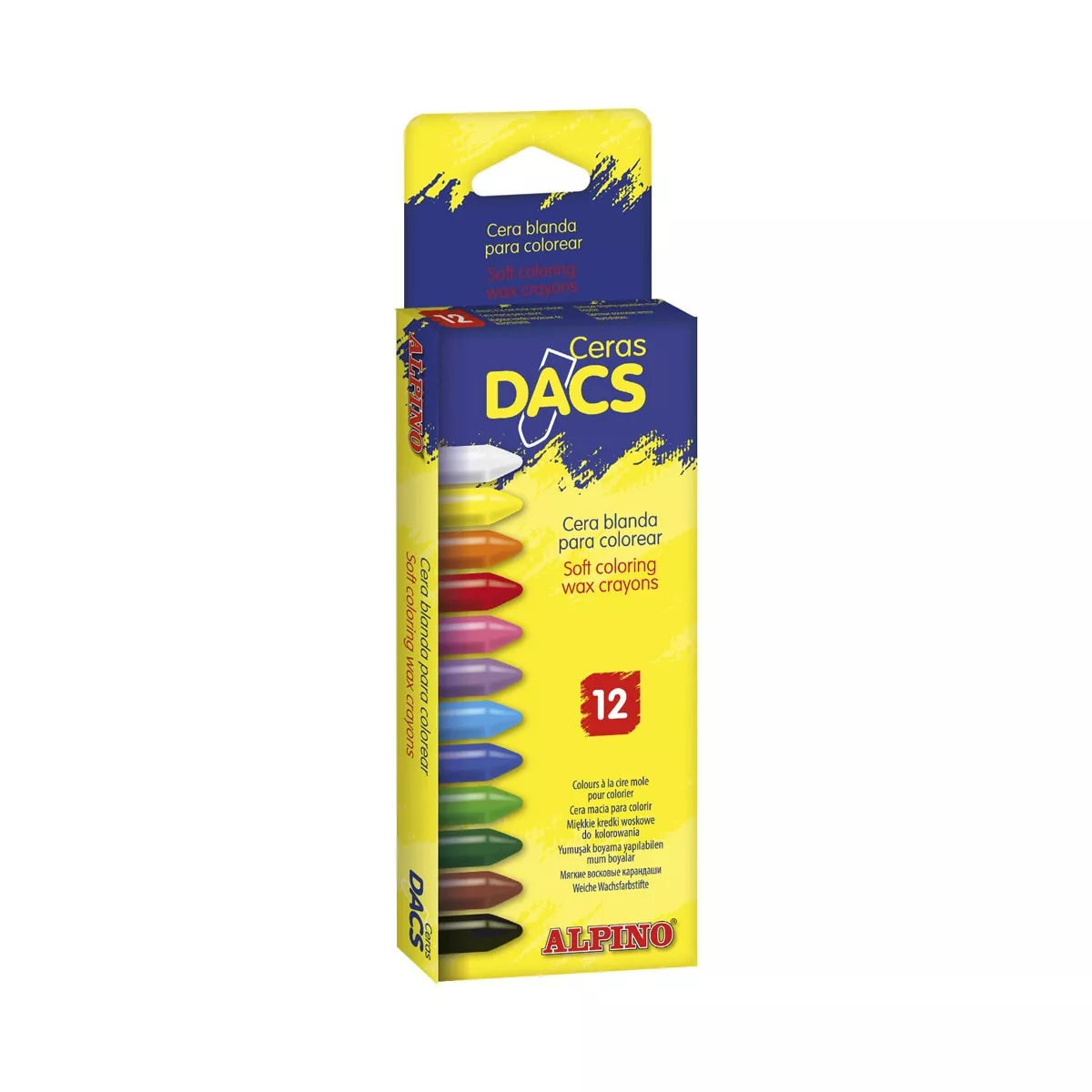 Alpino - Caja 12 Barras De Cera Dacs barato