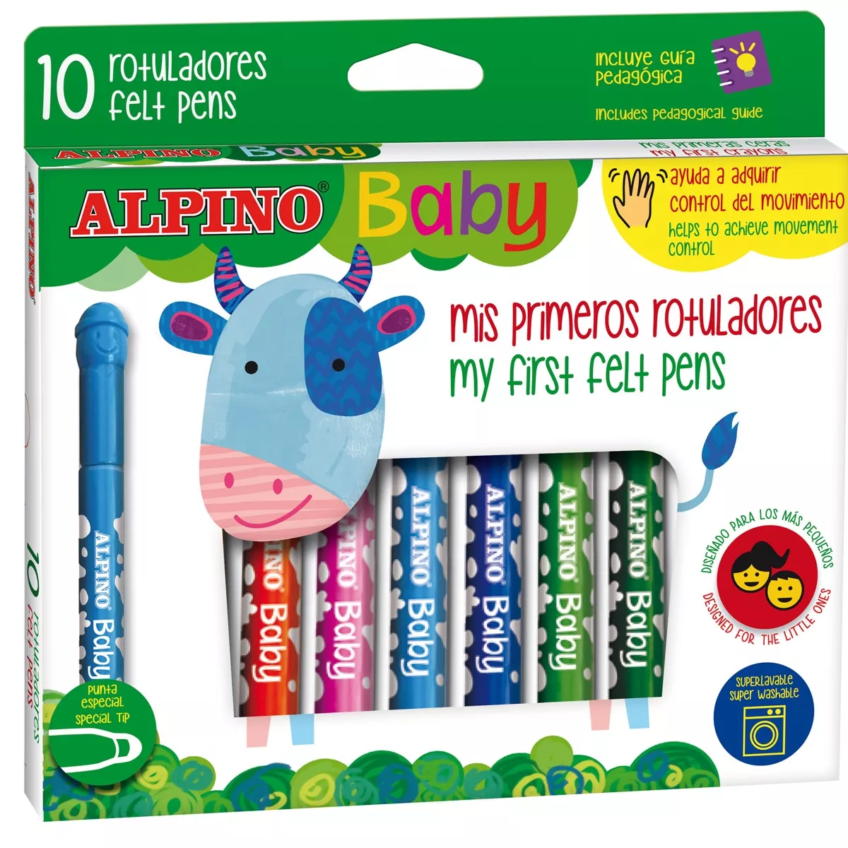 Alpino - Estuche 10 Rotuladores Baby En Oferta Alpino - Estuche 10 Rotuladores Baby Barato