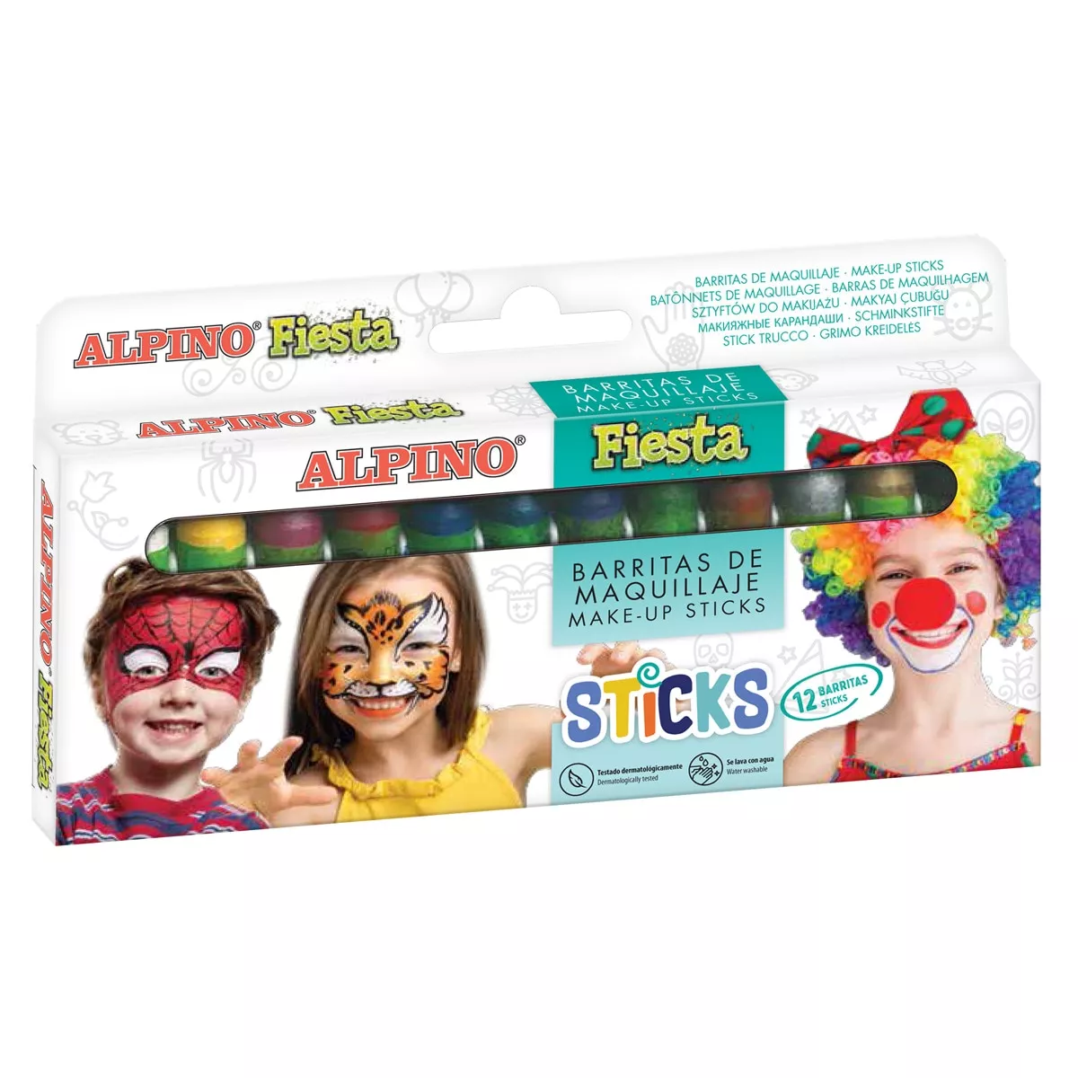 Alpino - Estuche Maquillaje 12 Barritas X 5G En Oferta Alpino - Estuche Maquillaje 12 Barritas X 5G Barato