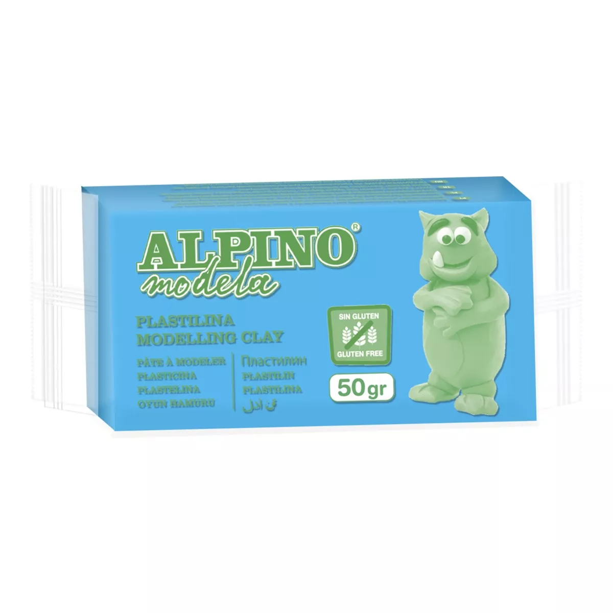 Alpino - Plastilina 50 Gr Azul Celeste barato