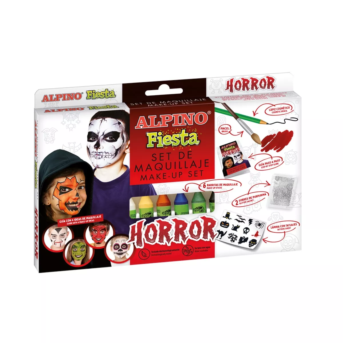 Alpino - Set De Maquillaje De Fiesta Horror En Oferta Alpino - Set De Maquillaje De Fiesta Horror Barato