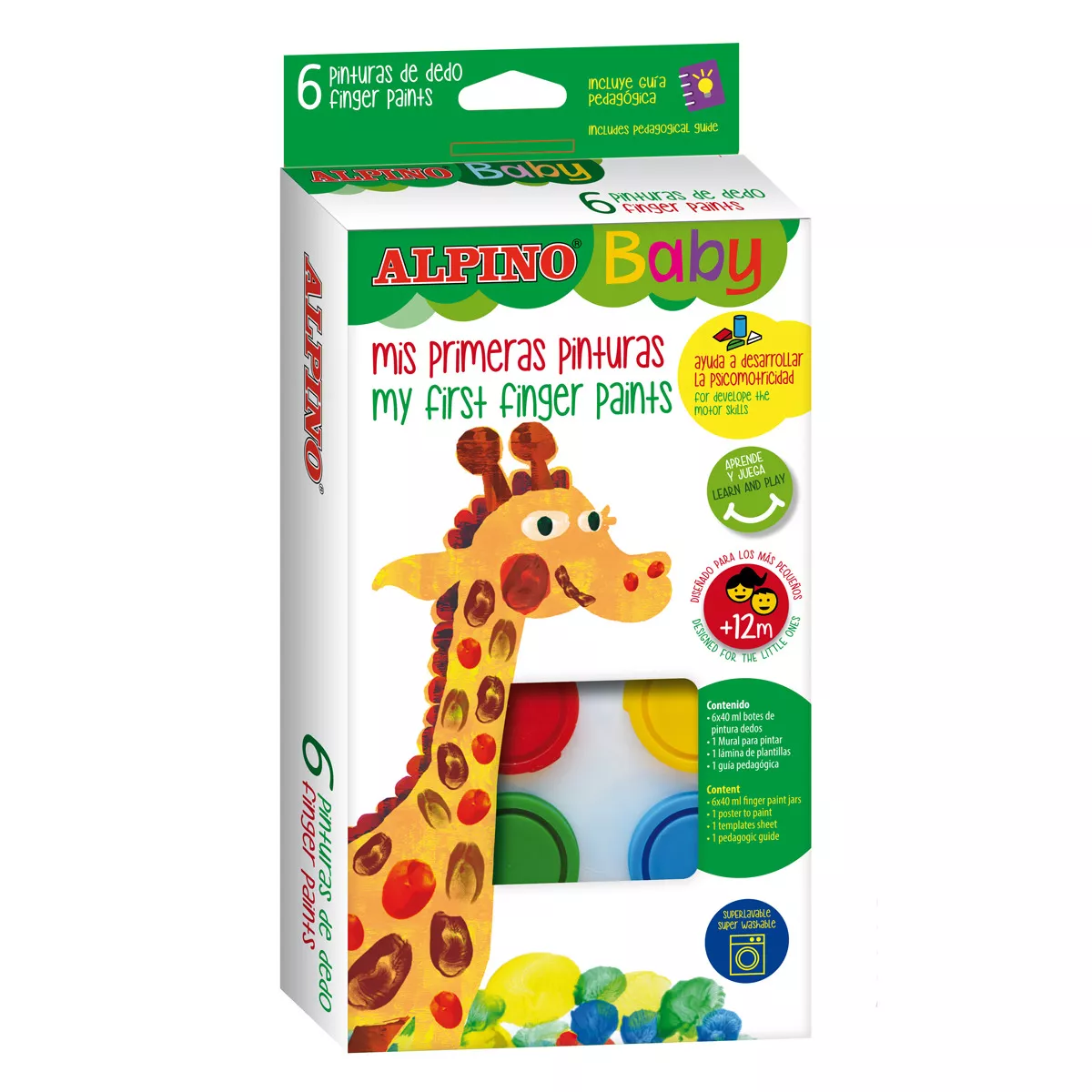 Alpino - Set De Pintura Dedos Baby barato