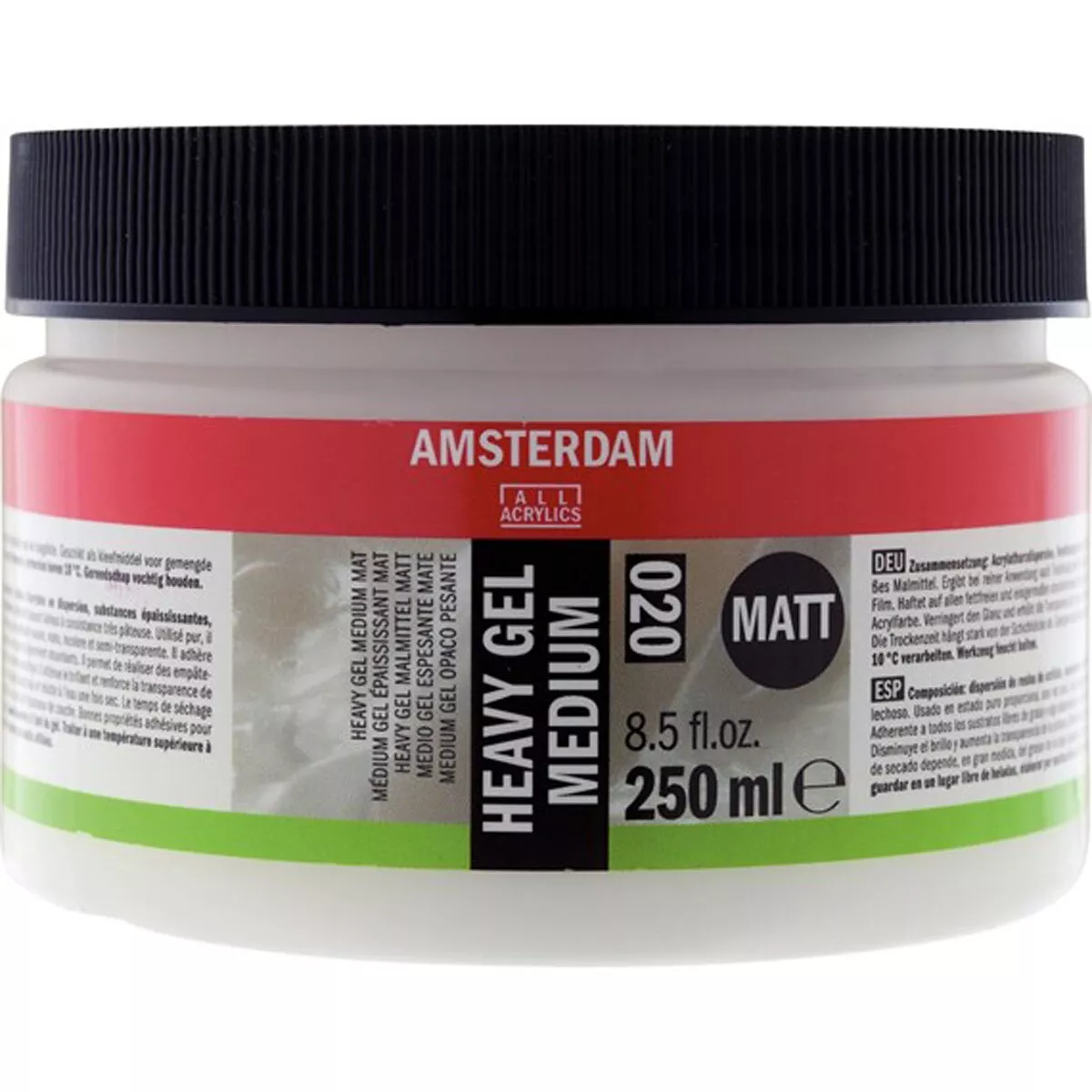 Amsterdam - Bote De Medio Gel Espesante Mate 250 Ml Ámsterdam Multicolor En Oferta Amsterdam - Bote De Medio Gel Espesante Mate 250 Ml Ámsterdam Multicolor Barato