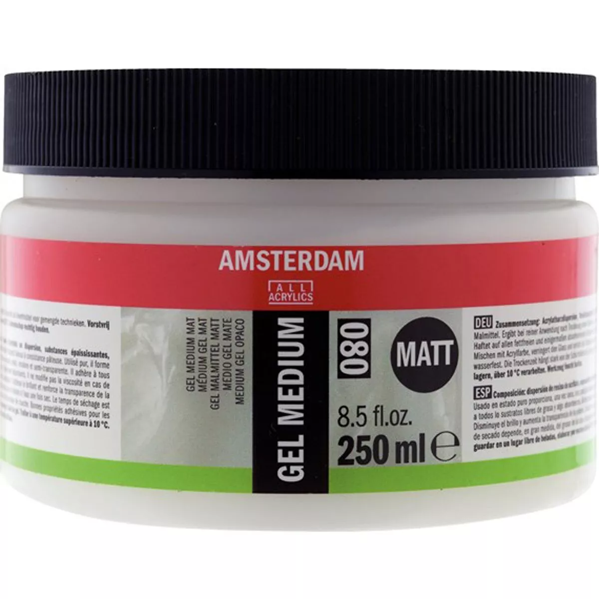Amsterdam - Bote De Medio Gel Mate De 250 Ml Ámsterdam Multicolor En Oferta Amsterdam - Bote De Medio Gel Mate De 250 Ml Ámsterdam Multicolor Barato