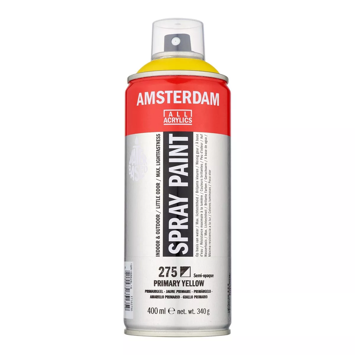 Amsterdam - Bote De Pintura Acrílica En Spray De 400 Ml Ámsterdam Color Amarillo Primario barato