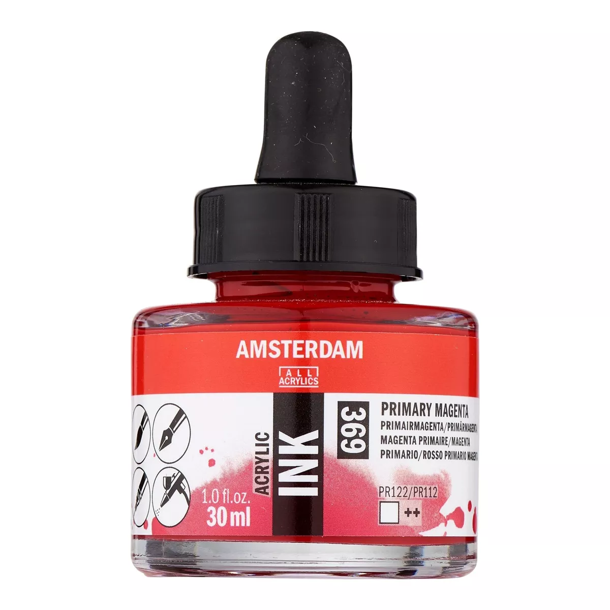 Amsterdam - Bote De Tinta Acrílica De 30 Ml Ámsterdam Magenta Primario En Oferta Amsterdam - Bote De Tinta Acrílica De 30 Ml Ámsterdam Magenta Primario Barato