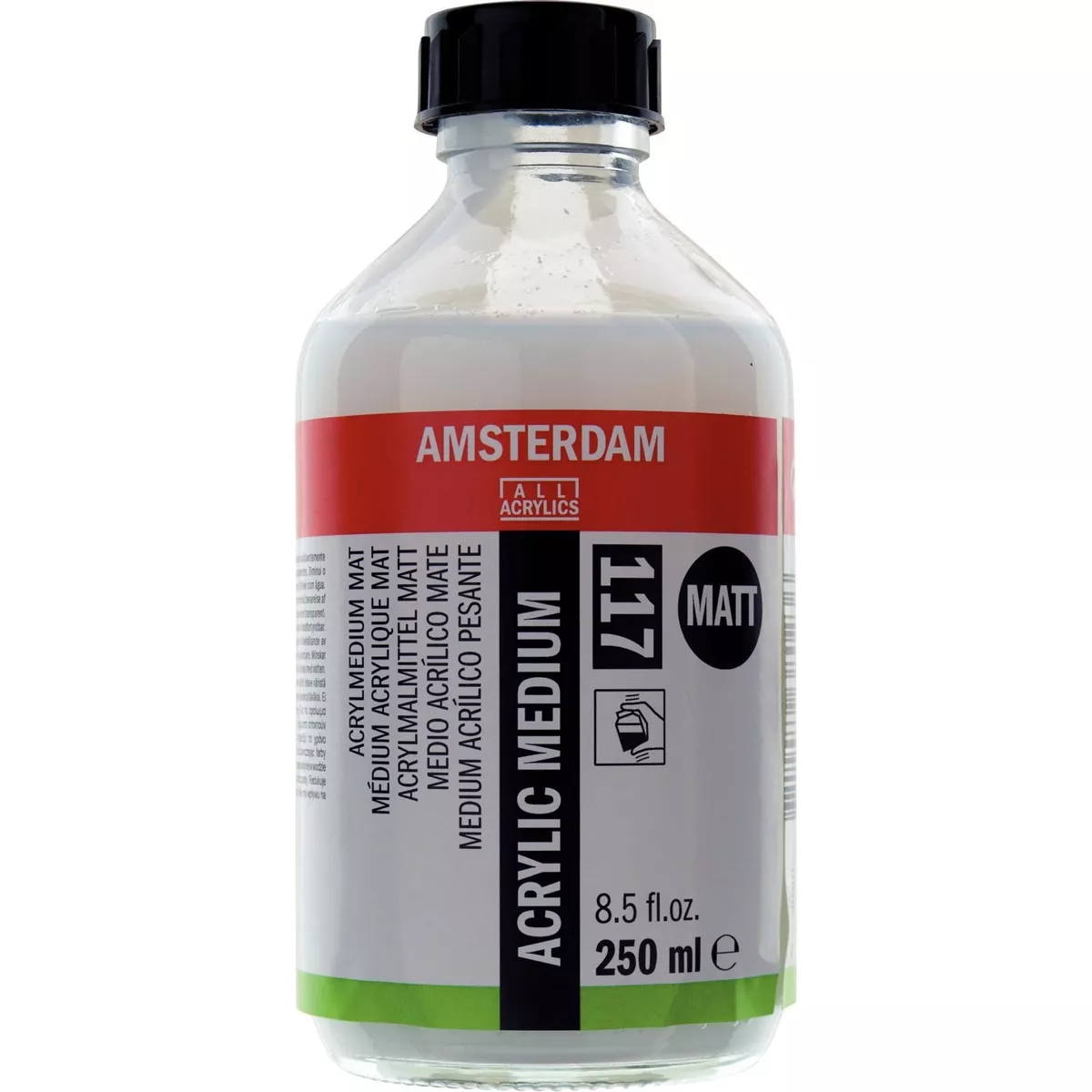 Amsterdam - Botella De Medio Para Acrílico Mate 250 Ml Ámsterdam Multicolor barato