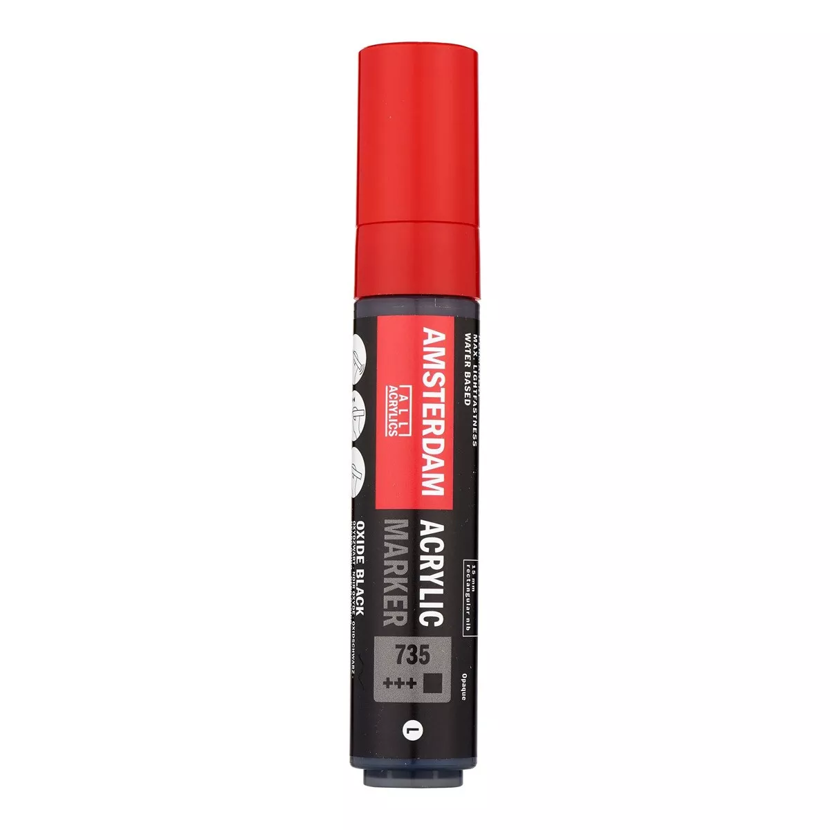 Amsterdam - Marker De Pintura Acrílica Punta 15 Mm Ámsterdam Negro Óxido En Oferta Amsterdam - Marker De Pintura Acrílica Punta 15 Mm Ámsterdam Negro Óxido Barato