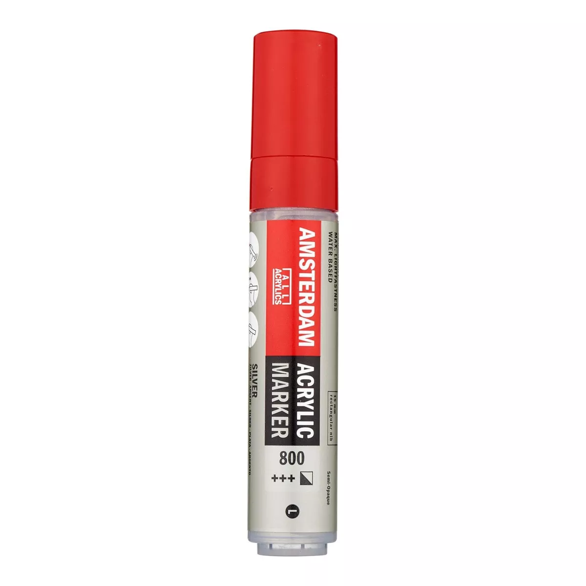 Amsterdam - Marker De Pintura Acrílica Punta 15 Mm Ámsterdam Plata En Oferta Amsterdam - Marker De Pintura Acrílica Punta 15 Mm Ámsterdam Plata Barato