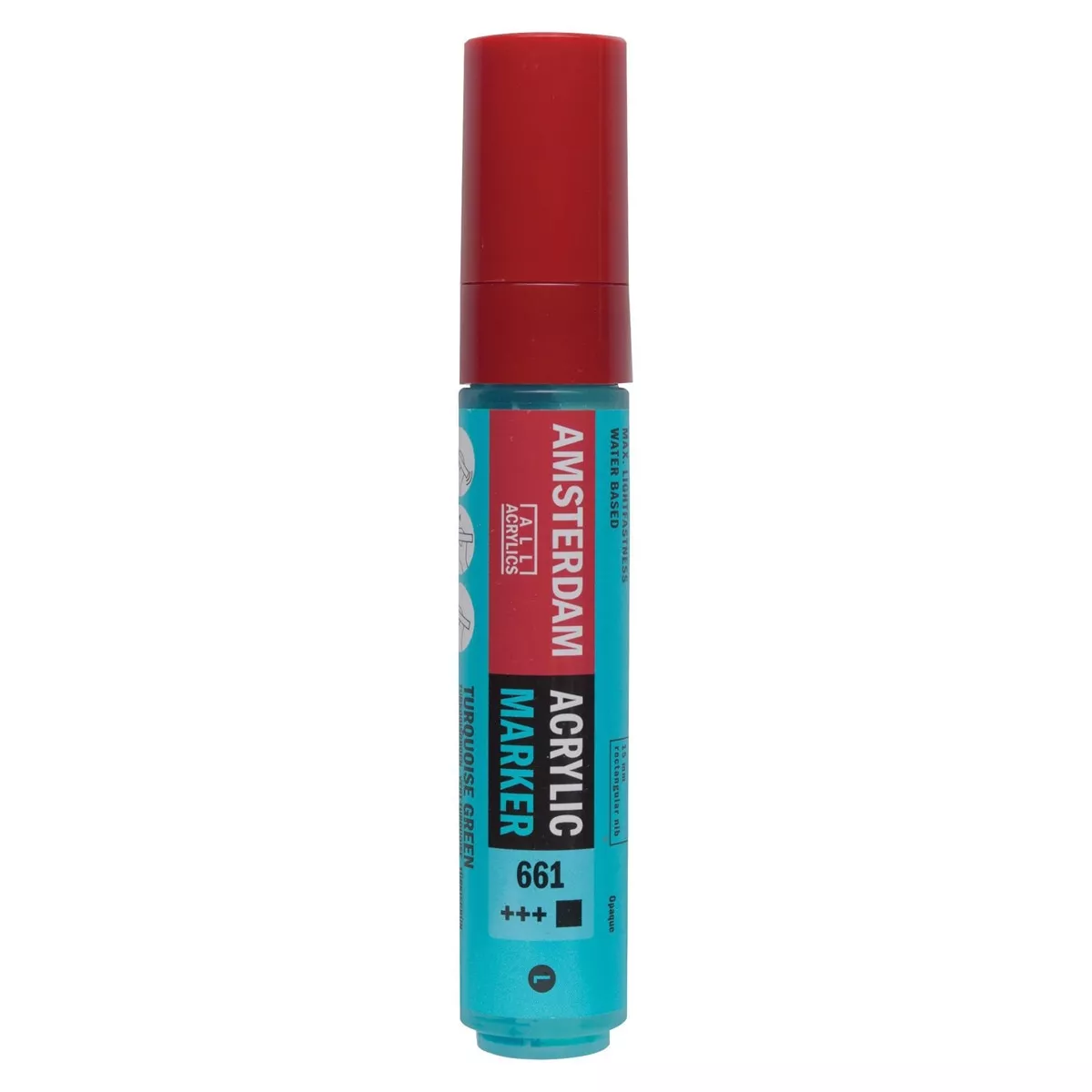 Amsterdam - Marker De Pintura Acrílica Punta 15 Mm Ámsterdam Verde Turquesa En Oferta Amsterdam - Marker De Pintura Acrílica Punta 15 Mm Ámsterdam Verde Turquesa Barato