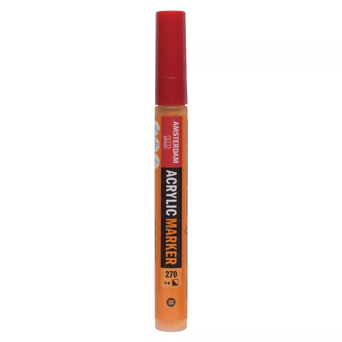 Amsterdam - Marker De Pintura Acrílica Punta 4 Mm Ámsterdam Amarillo Azo Oscuro En Oferta Amsterdam - Marker De Pintura Acrílica Punta 4 Mm Ámsterdam Amarillo Azo Oscuro Barato