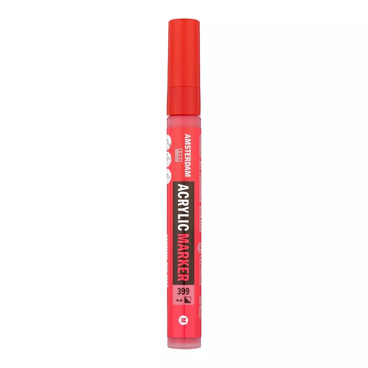 Amsterdam - Marker De Pintura Acrílica Punta 4 Mm Ámsterdam Rojo Naftol Oscuro En Oferta Amsterdam - Marker De Pintura Acrílica Punta 4 Mm Ámsterdam Rojo Naftol Oscuro Barato