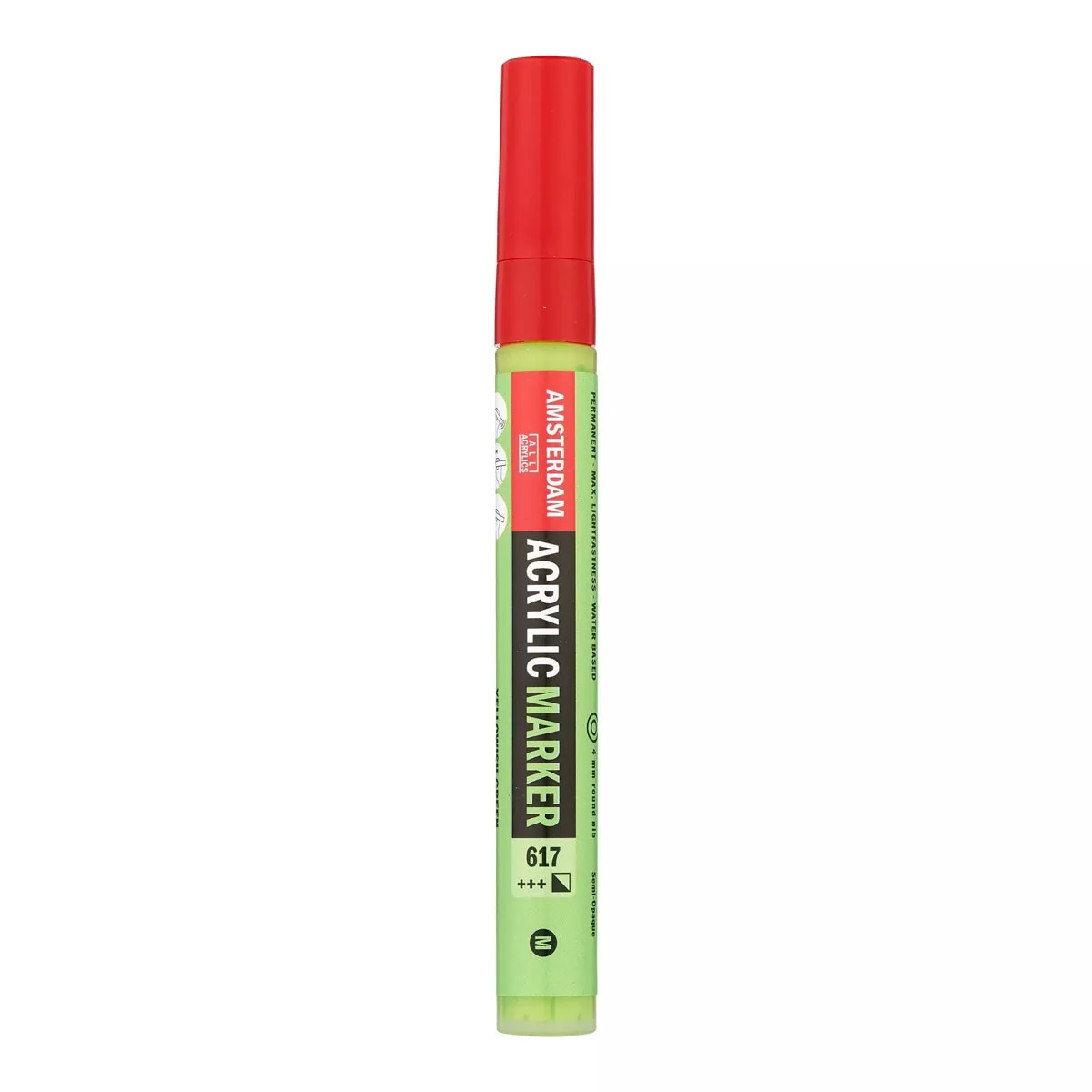 Amsterdam - Marker De Pintura Acrílica Punta 4 Mm Ámsterdam Verde Amarillo barato