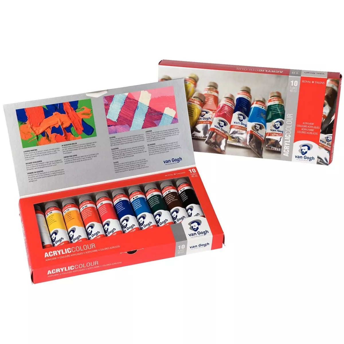 Amsterdam - Set De 10 Tubos De Pintura Acrílica De 40 Ml Van Gogh Multicolor En Oferta Amsterdam - Set De 10 Tubos De Pintura Acrílica De 40 Ml Van Gogh Multicolor Barato