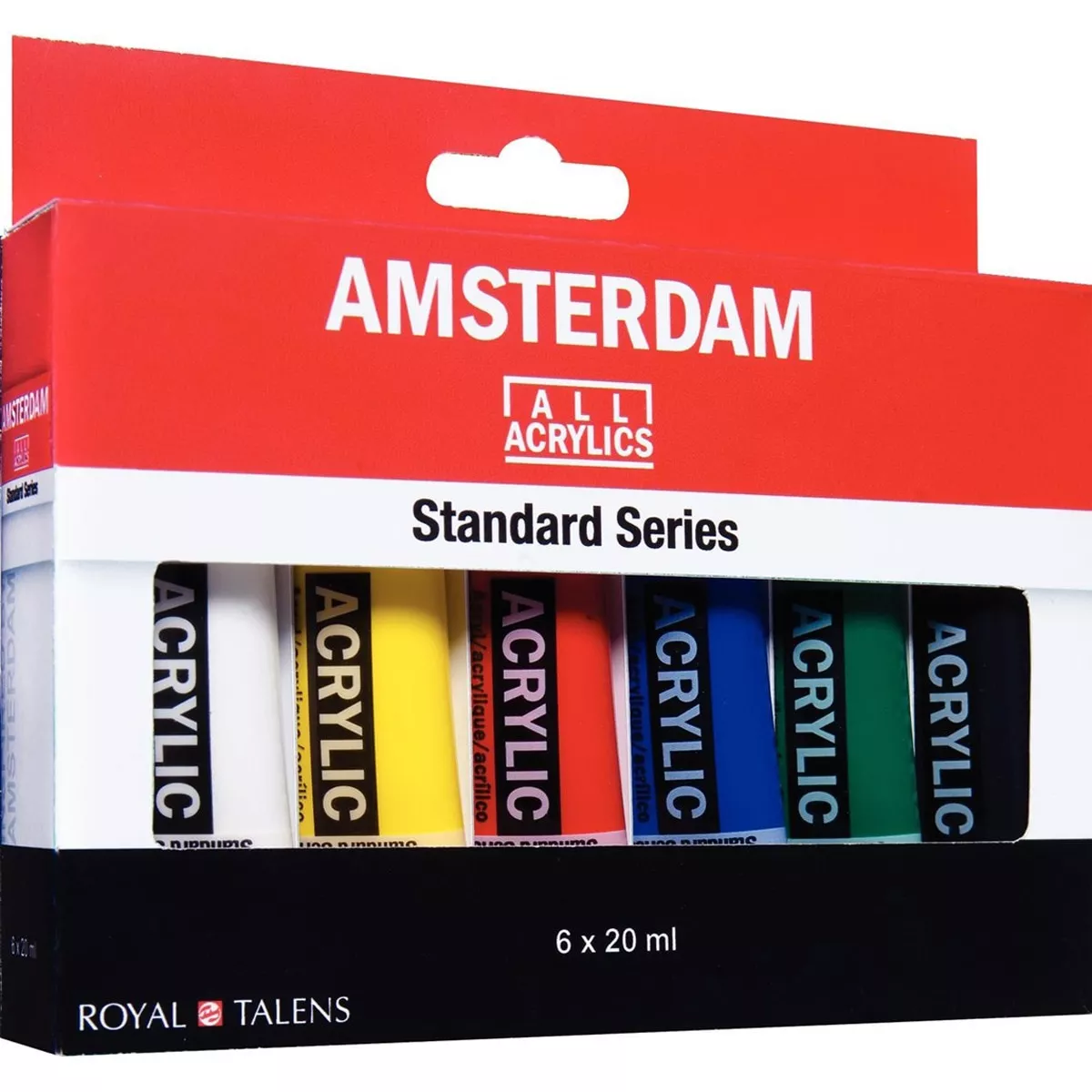 Amsterdam - Set De 6 Tubos De Pintura Acrílica De 20 Ml Ámsterdam Multicolor En Oferta Amsterdam - Set De 6 Tubos De Pintura Acrílica De 20 Ml Ámsterdam Multicolor Barato