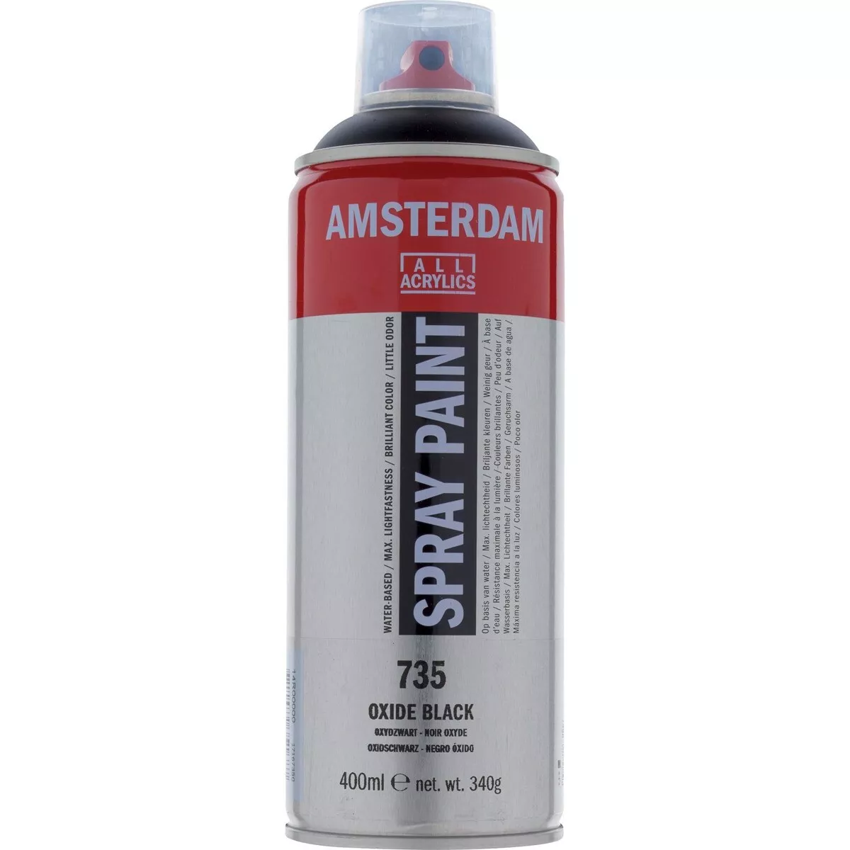Amsterdam - Spray De Pintura Acrílica 400 Ml Ámsterdam Negro Óxido En Oferta Amsterdam - Spray De Pintura Acrílica 400 Ml Ámsterdam Negro Óxido Barato