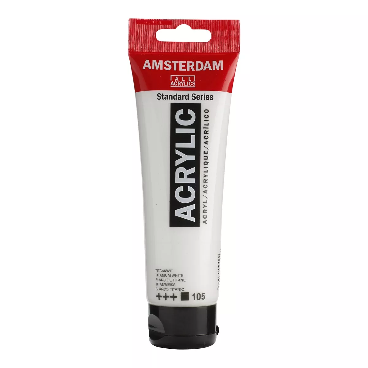 Amsterdam - Tubo De Pintura Acrílica De 120 Ml Ámsterdam Color Blanco Titanio En Oferta Amsterdam - Tubo De Pintura Acrílica De 120 Ml Ámsterdam Color Blanco Titanio Barato
