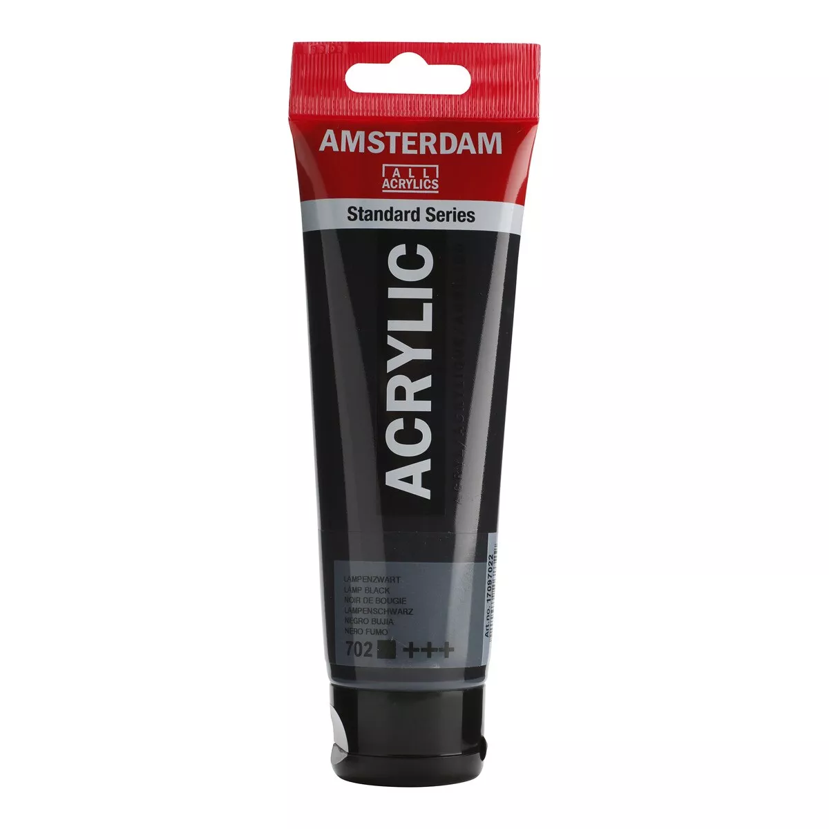 Amsterdam - Tubo De Pintura Acrílica De 120 Ml Ámsterdam Color Negro Bujía Opaco barato