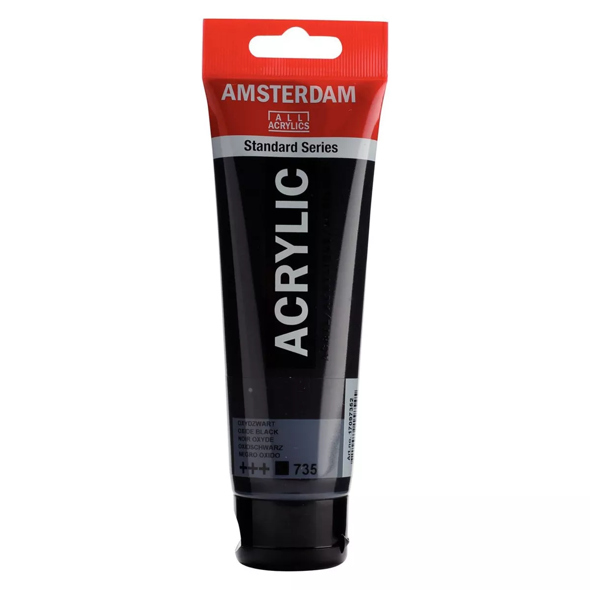 Amsterdam - Tubo De Pintura Acrílica De 120 Ml Negro Oxido Opaco. En Oferta Amsterdam - Tubo De Pintura Acrílica De 120 Ml Negro Oxido Opaco. Barato