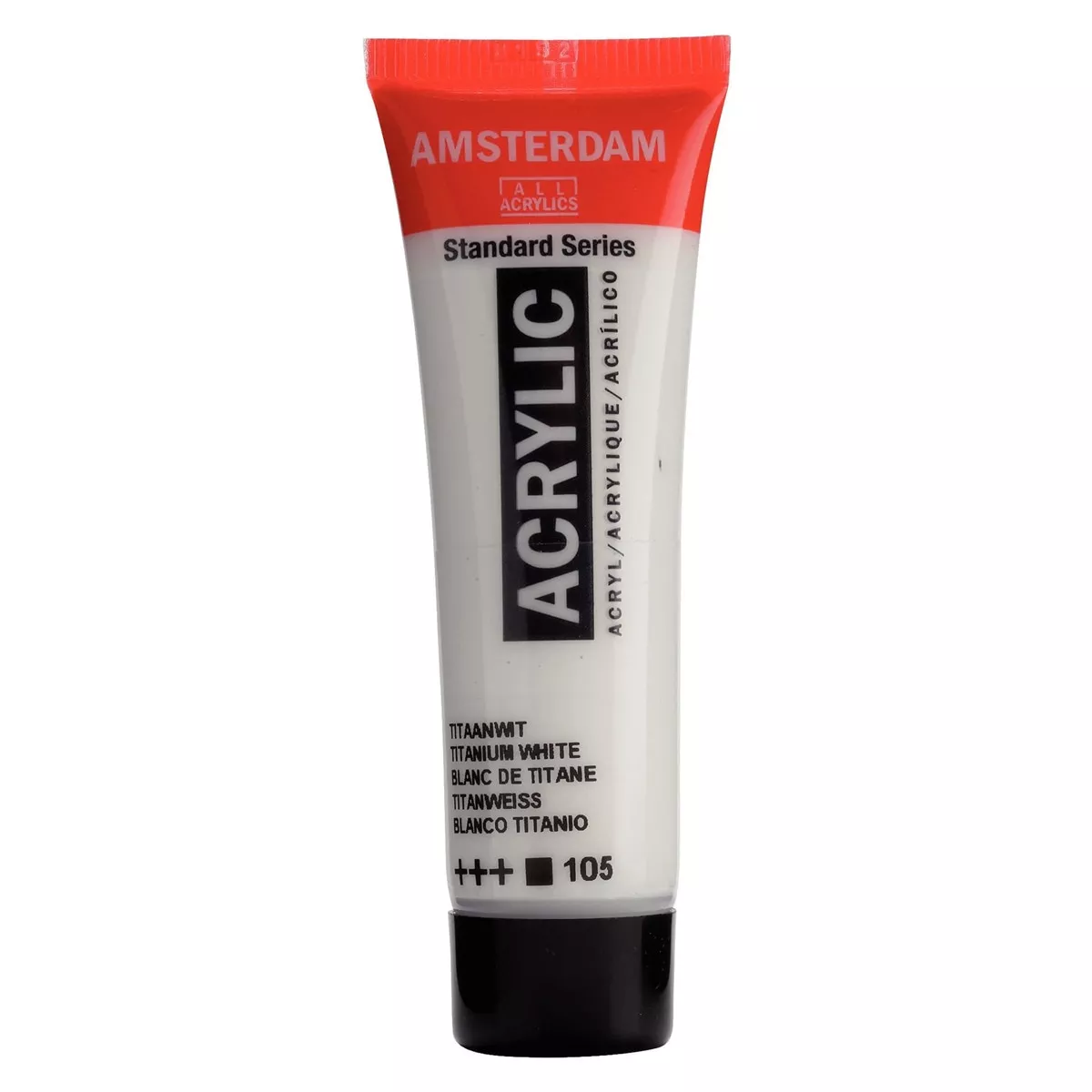 Amsterdam - Tubo De Pintura Acrílica De 20 Ml Ámsterdam Blanco Titanio En Oferta Amsterdam - Tubo De Pintura Acrílica De 20 Ml Ámsterdam Blanco Titanio Barato