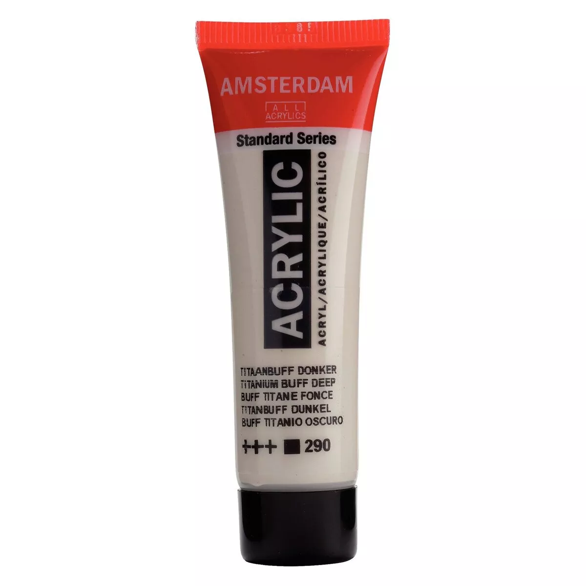 Amsterdam - Tubo De Pintura Acrílica De 20 Ml Ámsterdam Buff Titanio Oscuro barato