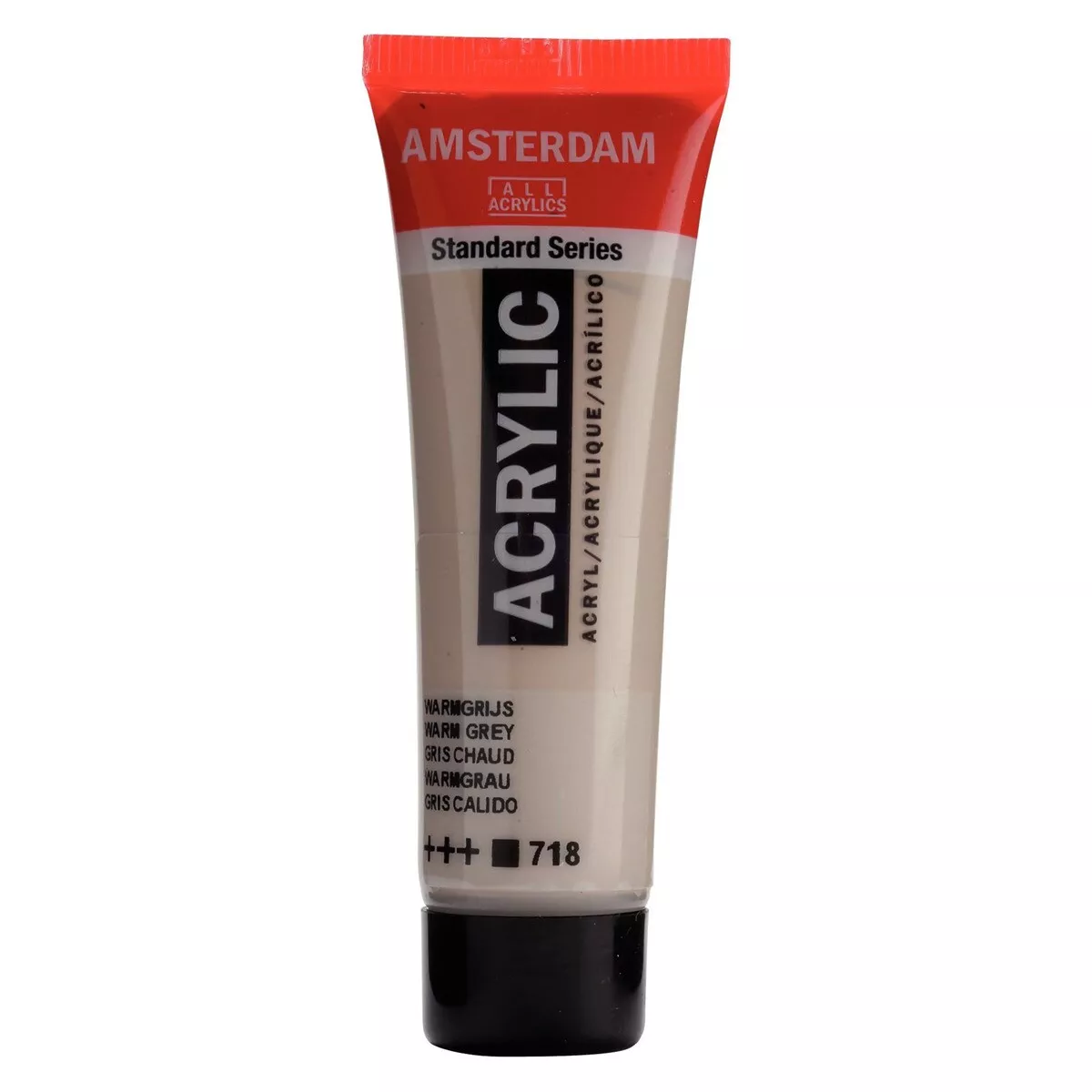 Amsterdam - Tubo De Pintura Acrílica De 20 Ml Ámsterdam Gris Cálido barato