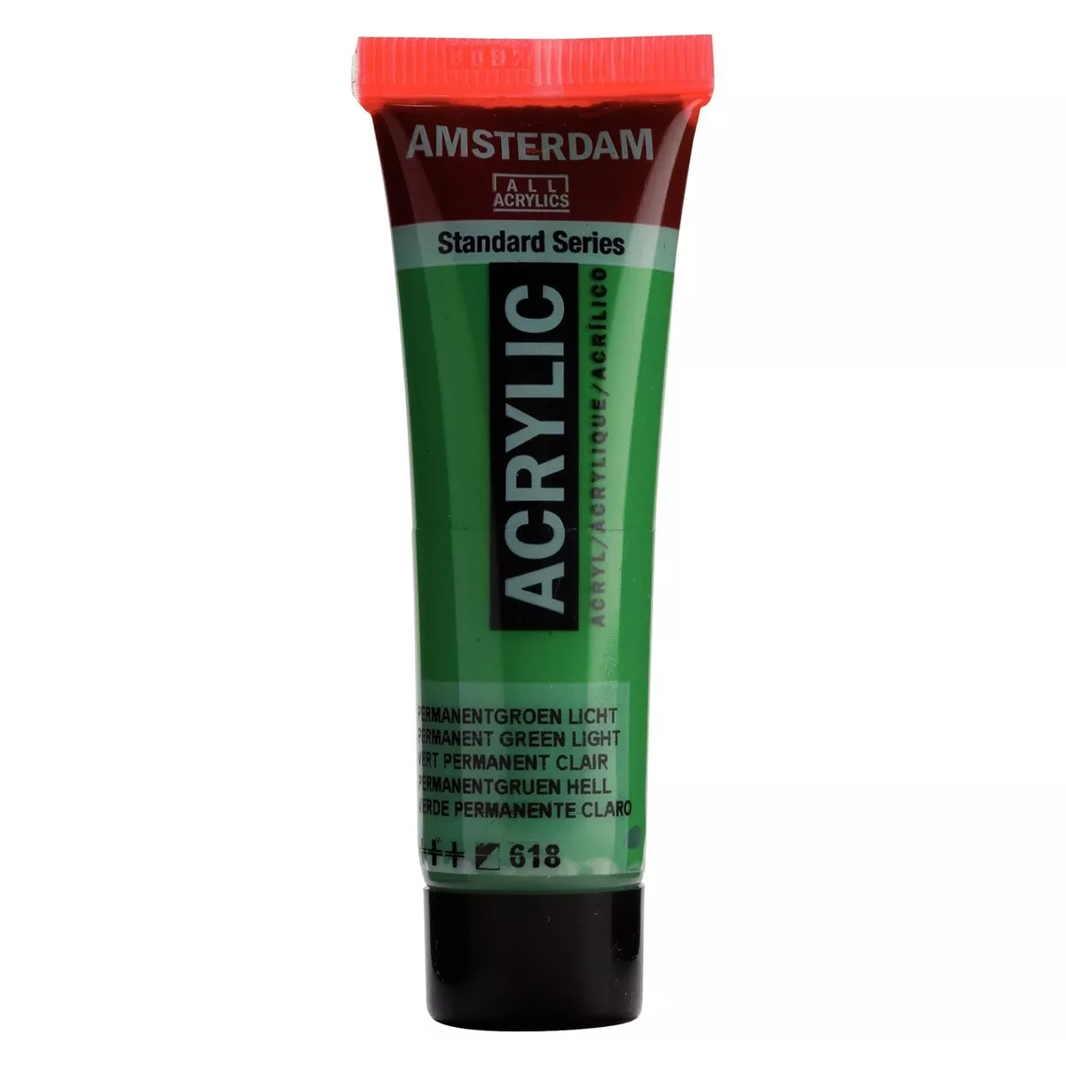 Amsterdam - Tubo De Pintura Acrílica De 20 Ml Ámsterdam Verde Permanente Claro barato